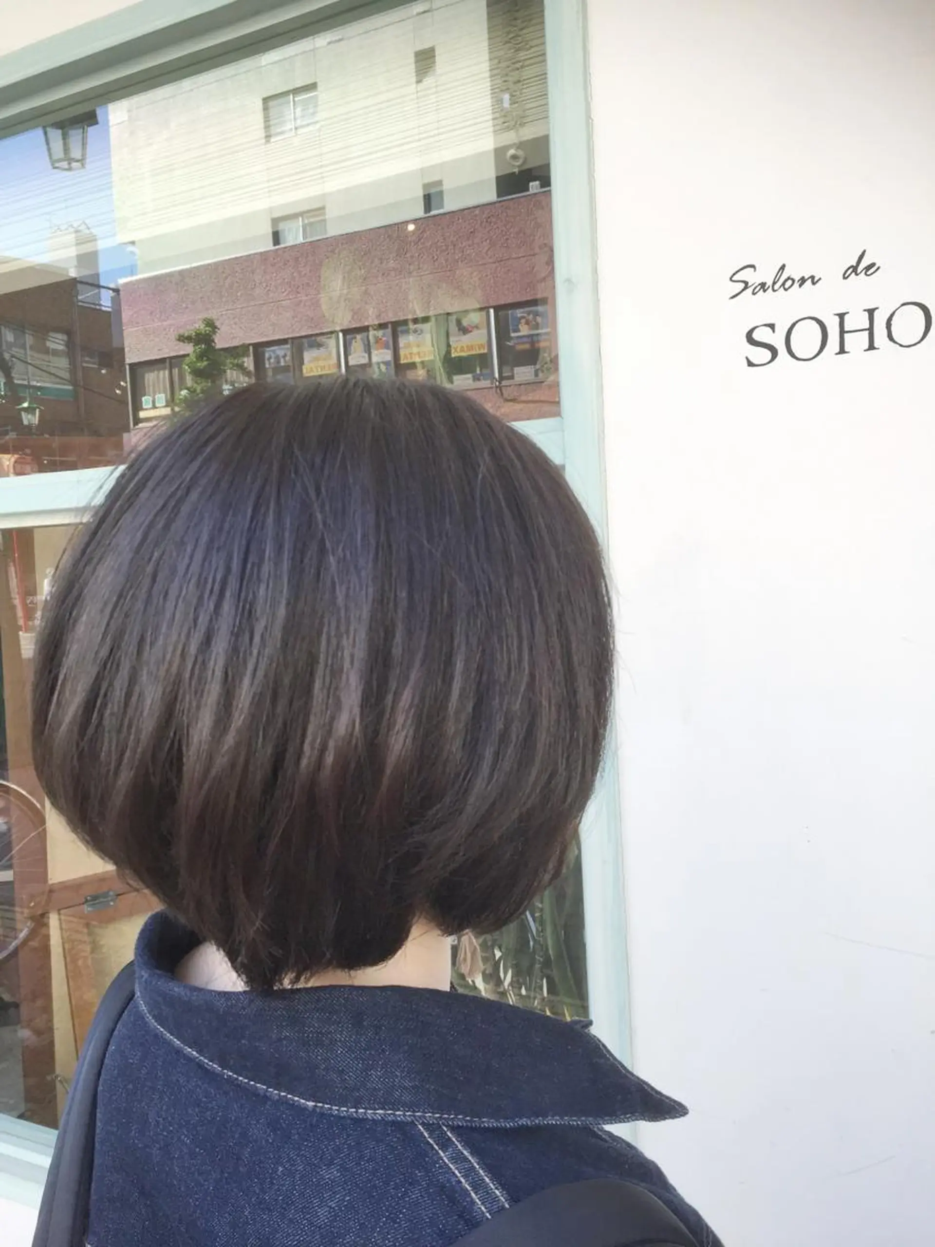 ショート カラー アッシュ ブラウンカラー ダークブラウン オレンジ ◇おの あすか◇のヘアスタイル