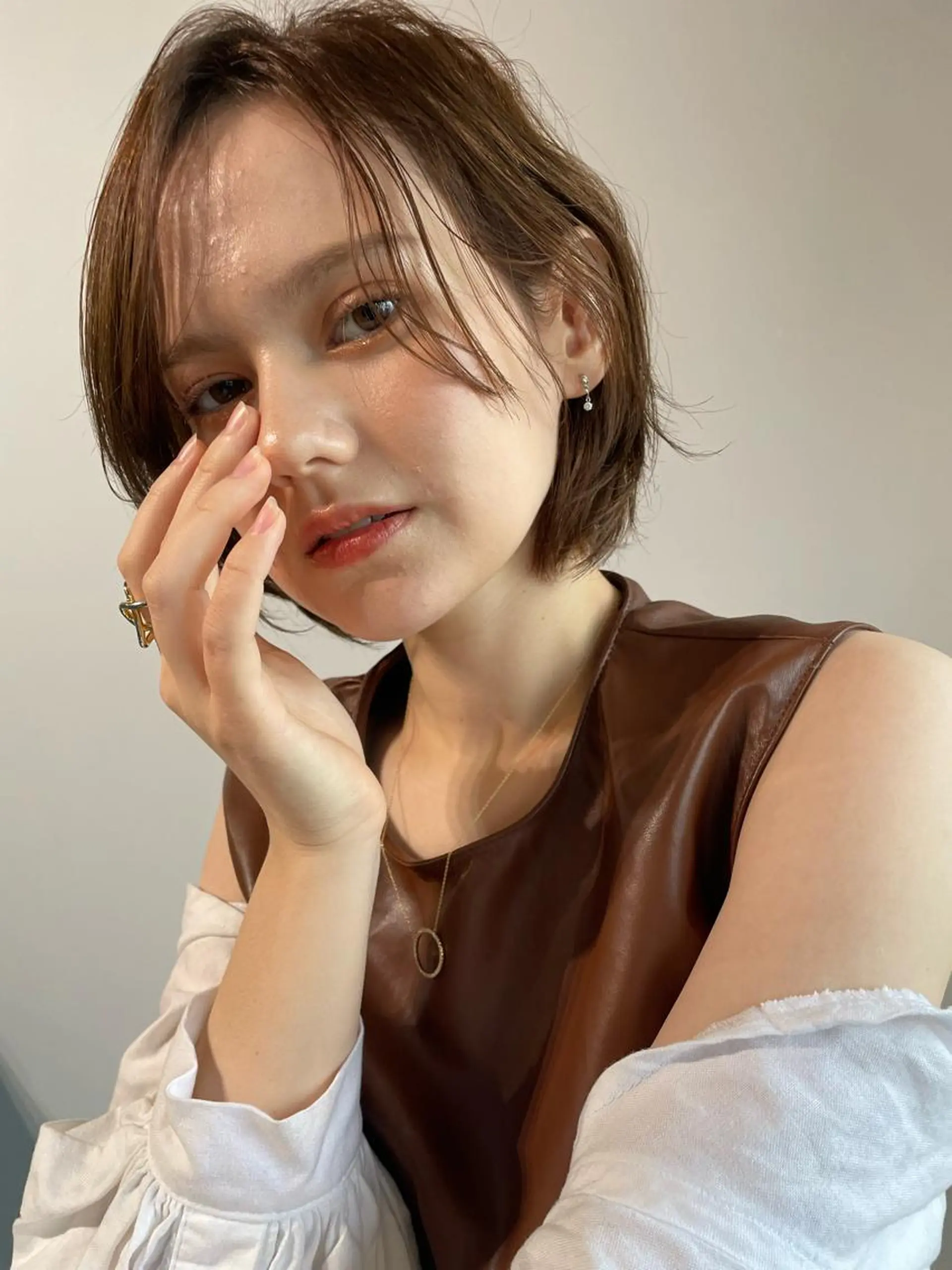 ショート カラー ヘアアレンジ キッズ マツエク・マツパ アイブロウ 透明感カラー/推しカ ラー☁️JURAのヘアスタイル