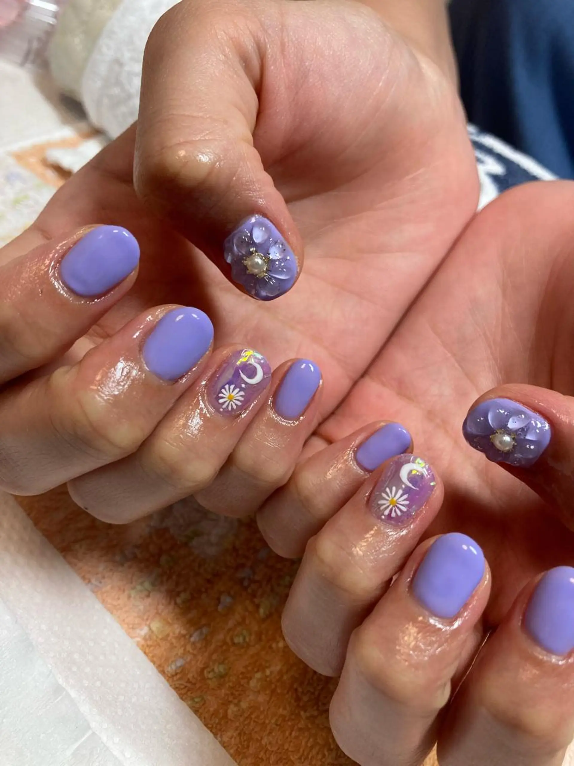 ネイル rukianail 新里のネイルデザイン