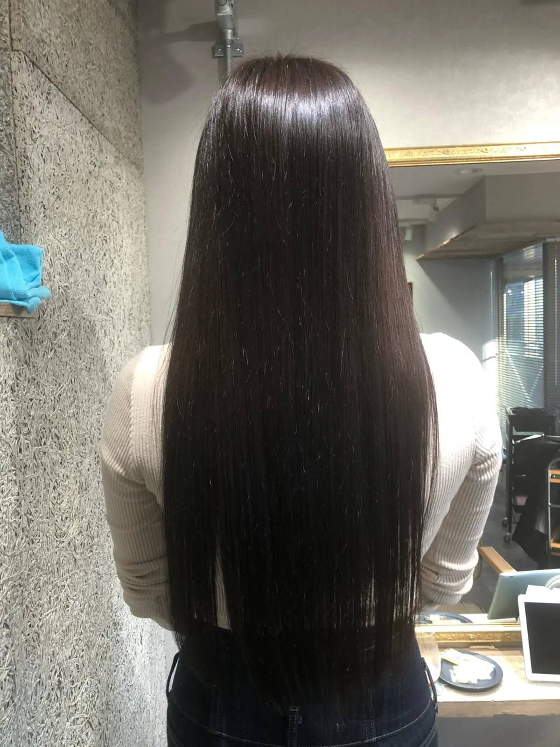 ロング カラー アディクシーカラー 縮毛矯正 RIPPLE所属・北崎  えりのヘアスタイル