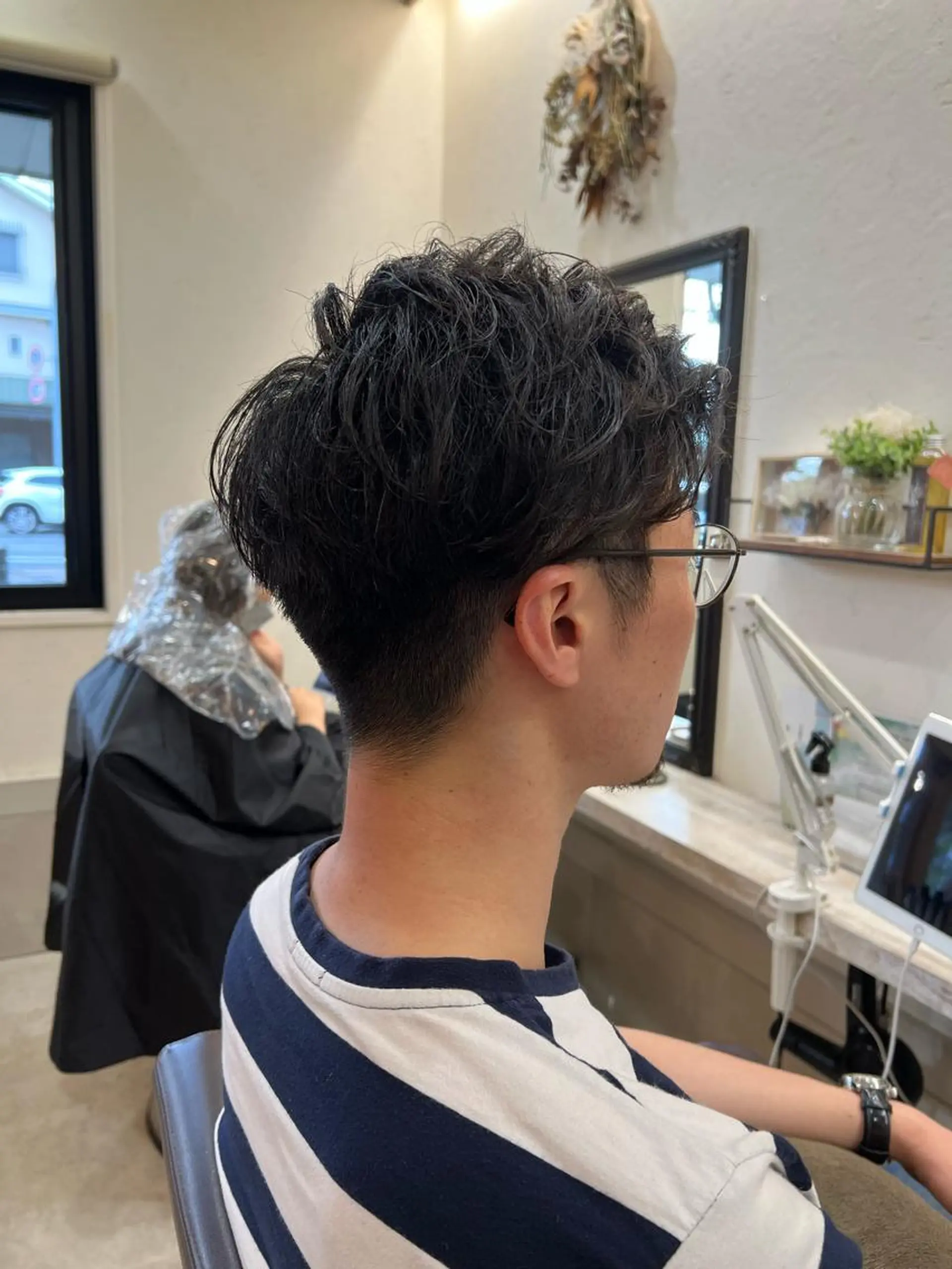 メンズ カット トリートメント 🌱ブリーチカラー しばただいき🌱のヘアスタイル