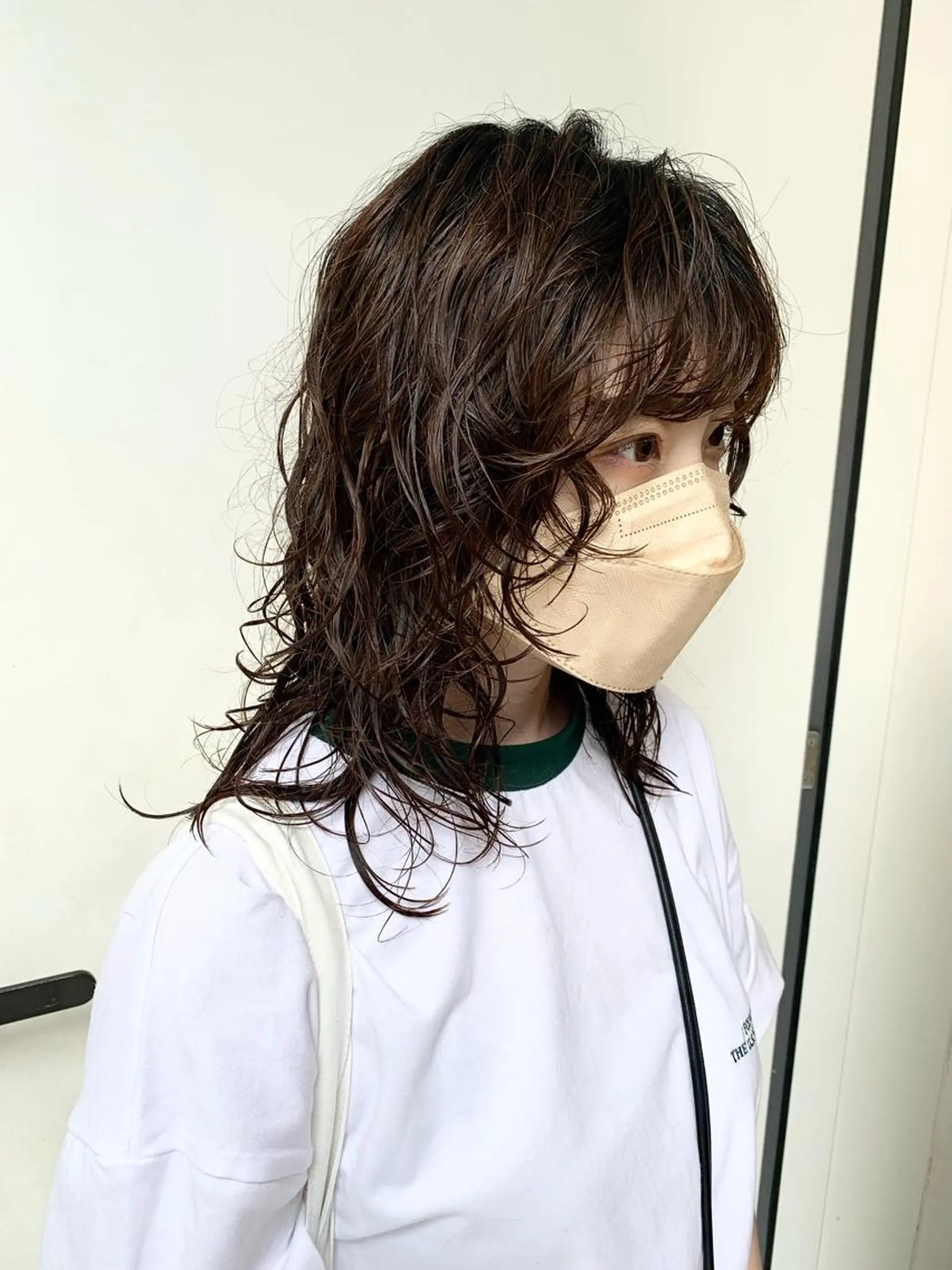 ミディアム カラー パーマ カット ヘアカラー パーマ トリートメント レイヤーカット/艶髪 ✨💭KIRARIのヘアスタイル