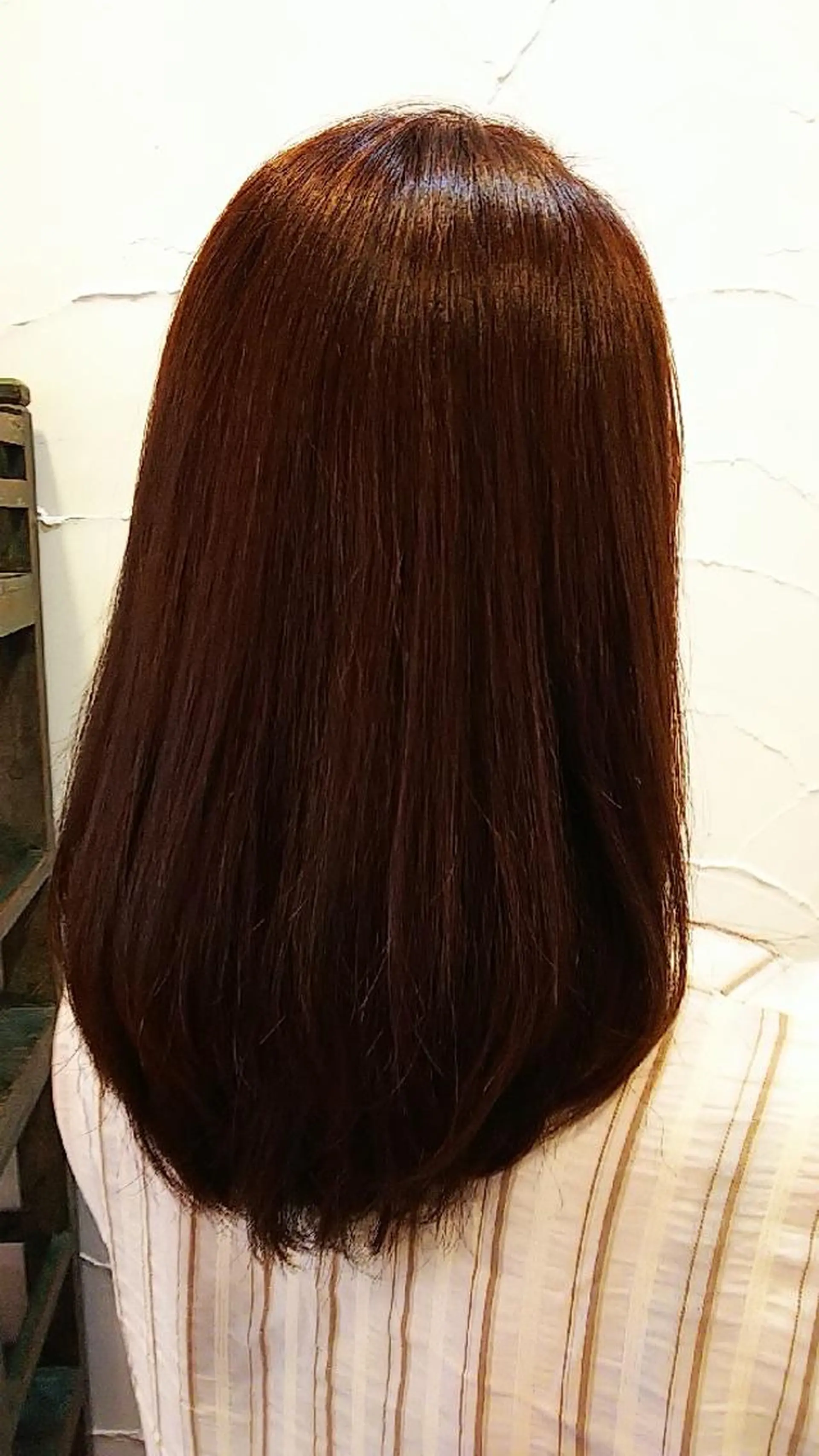 ロング カラー 髪質改善アンブリーチ 店長みやけななのヘアスタイル