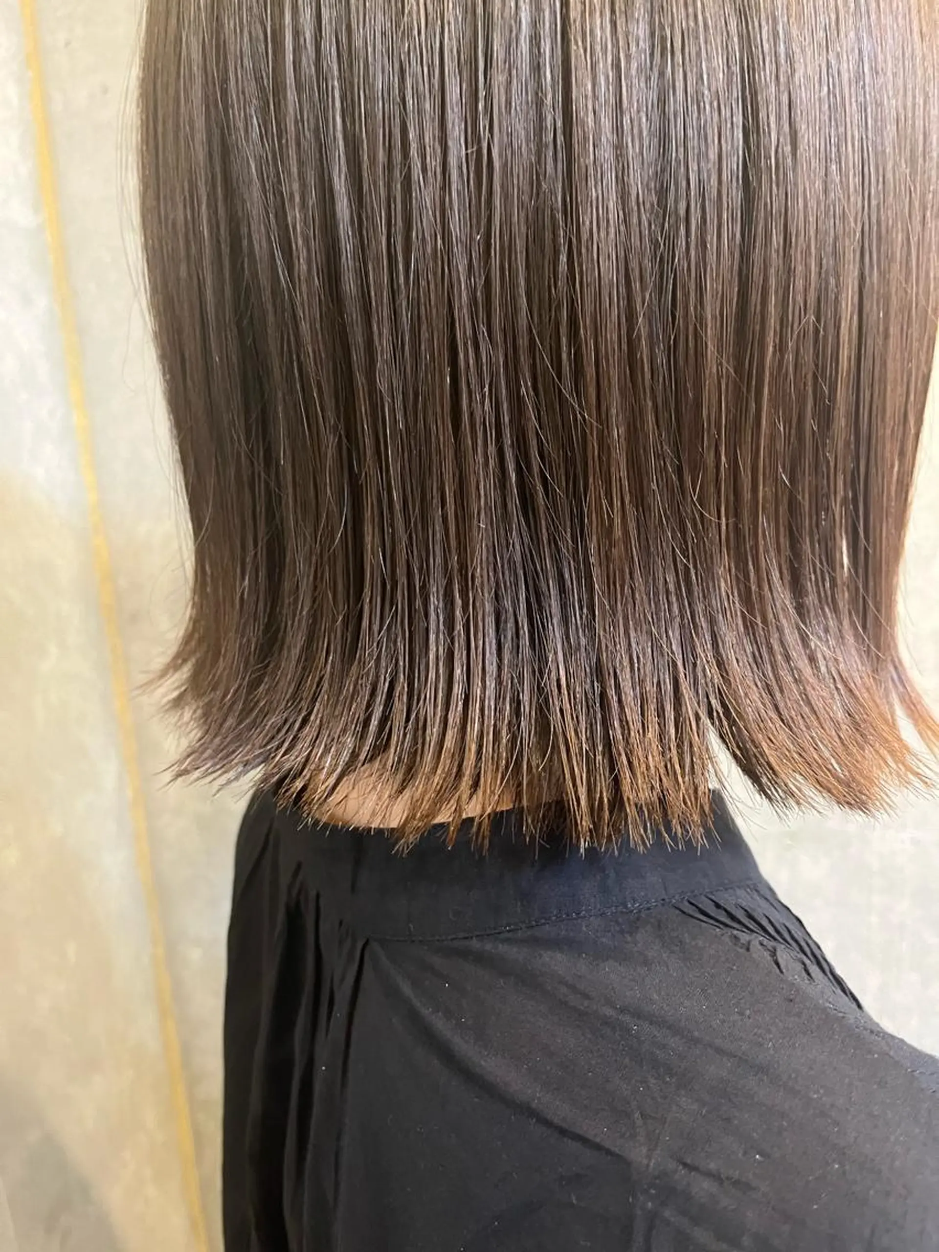 ミディアム カット トリートメント ヘッドスパ オリーブ/グレージュ 💐🤍理保のヘアスタイル