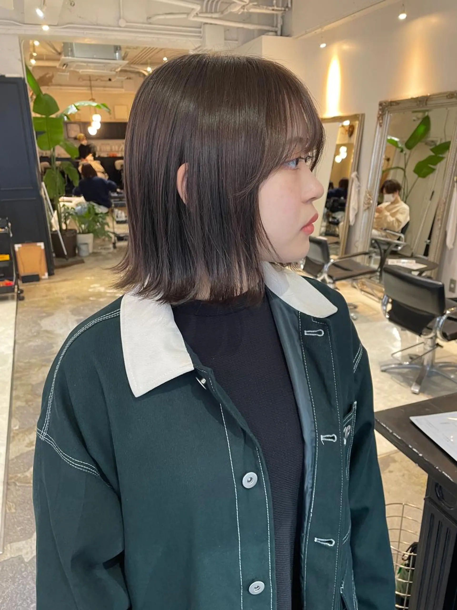 ミディアム カラー パーマ ヘアアレンジ ネイル マツエク・マツパ アイブロウ 当日予約OK!! メンズカット/カラーのヘアスタイル
