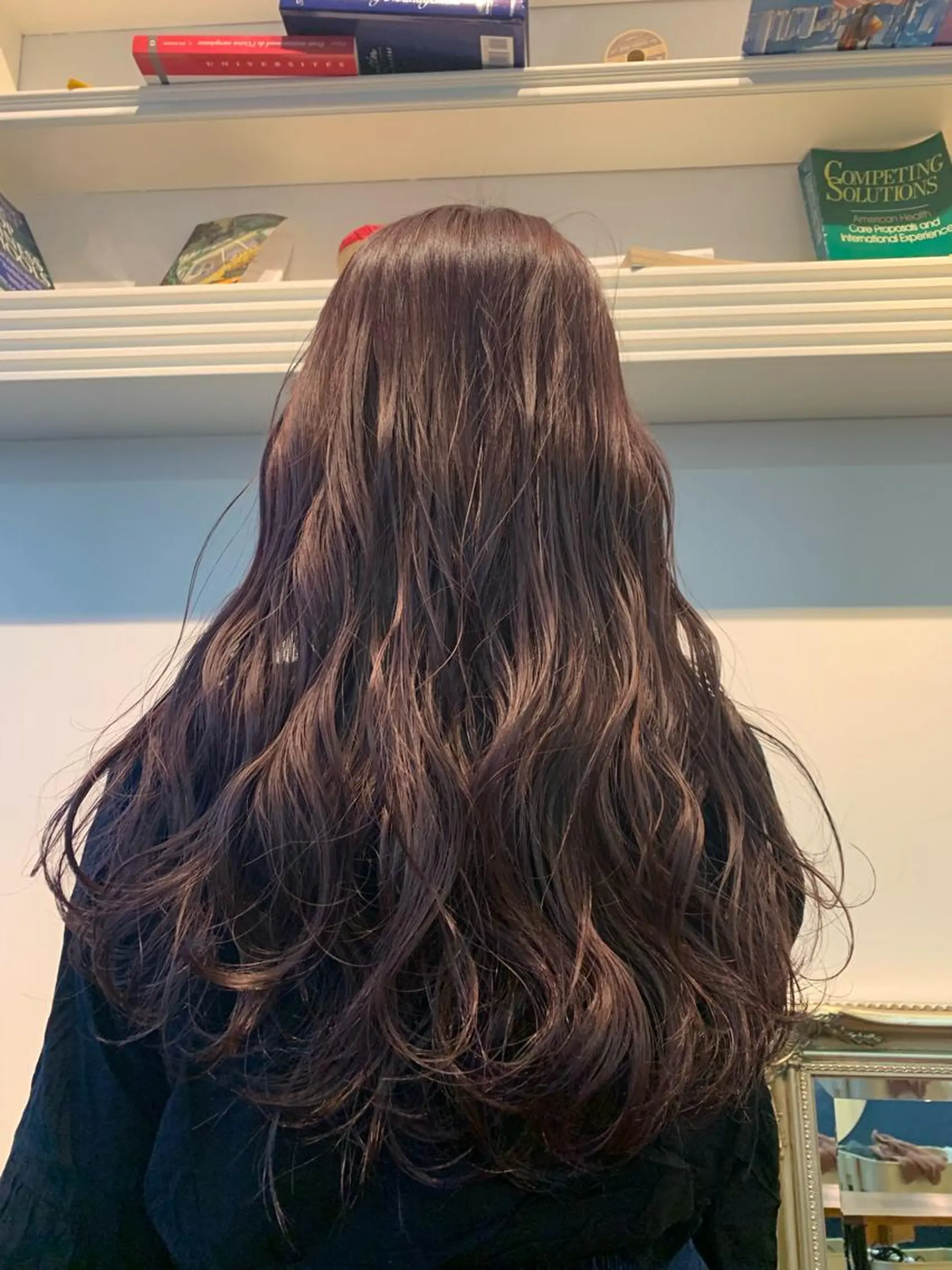 ロング ヘアカラー トリートメント ヘッドスパ ヘアセット 山口 竣也のヘアスタイル