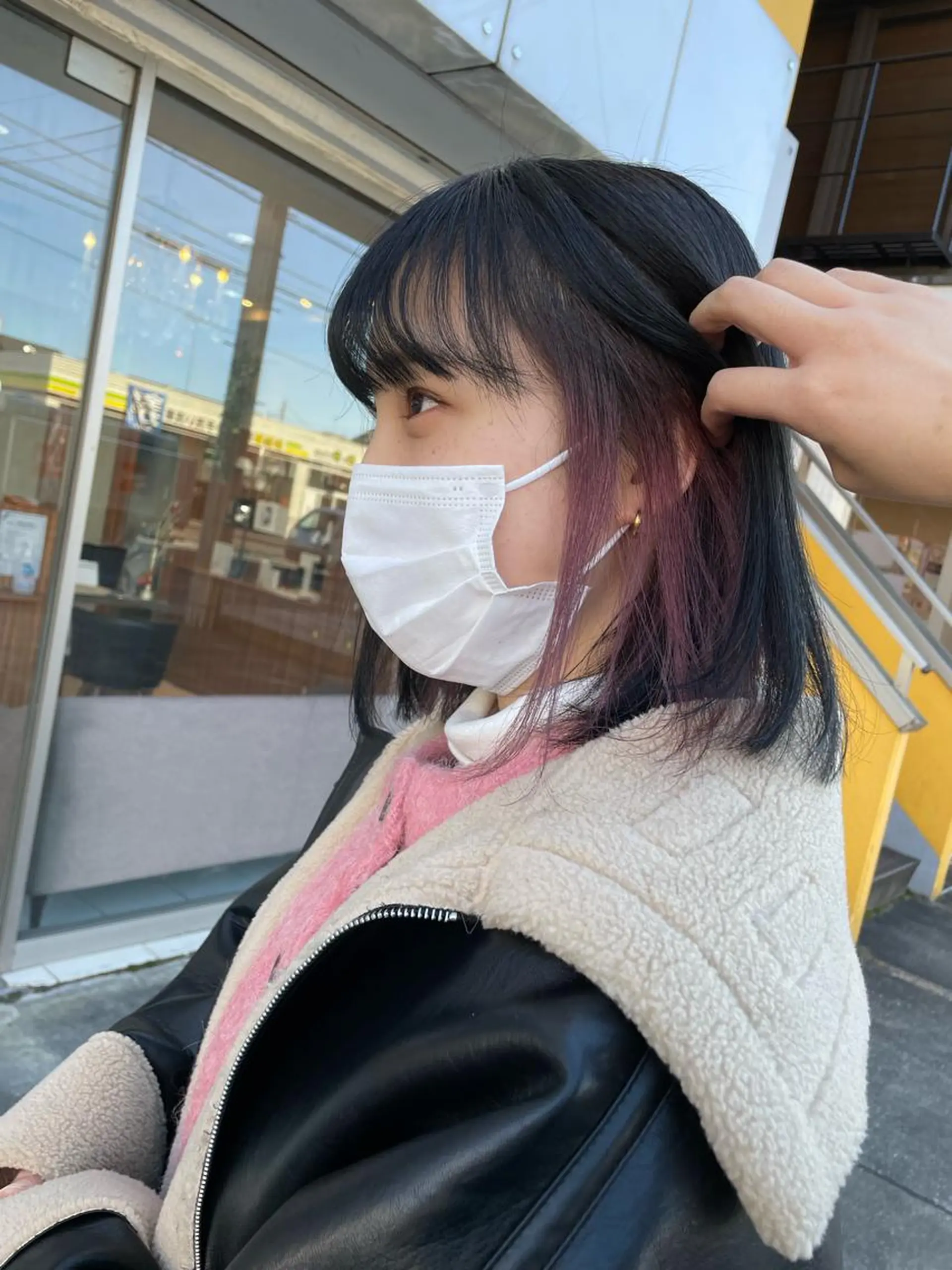 カラー ブリーチ ピンクカラー バイオレットカラー share salon JAM 町田 center bldg【ジャム】所属・🤍🪄束間マツパ ゆうか💜のマツエク・マツパデザイン