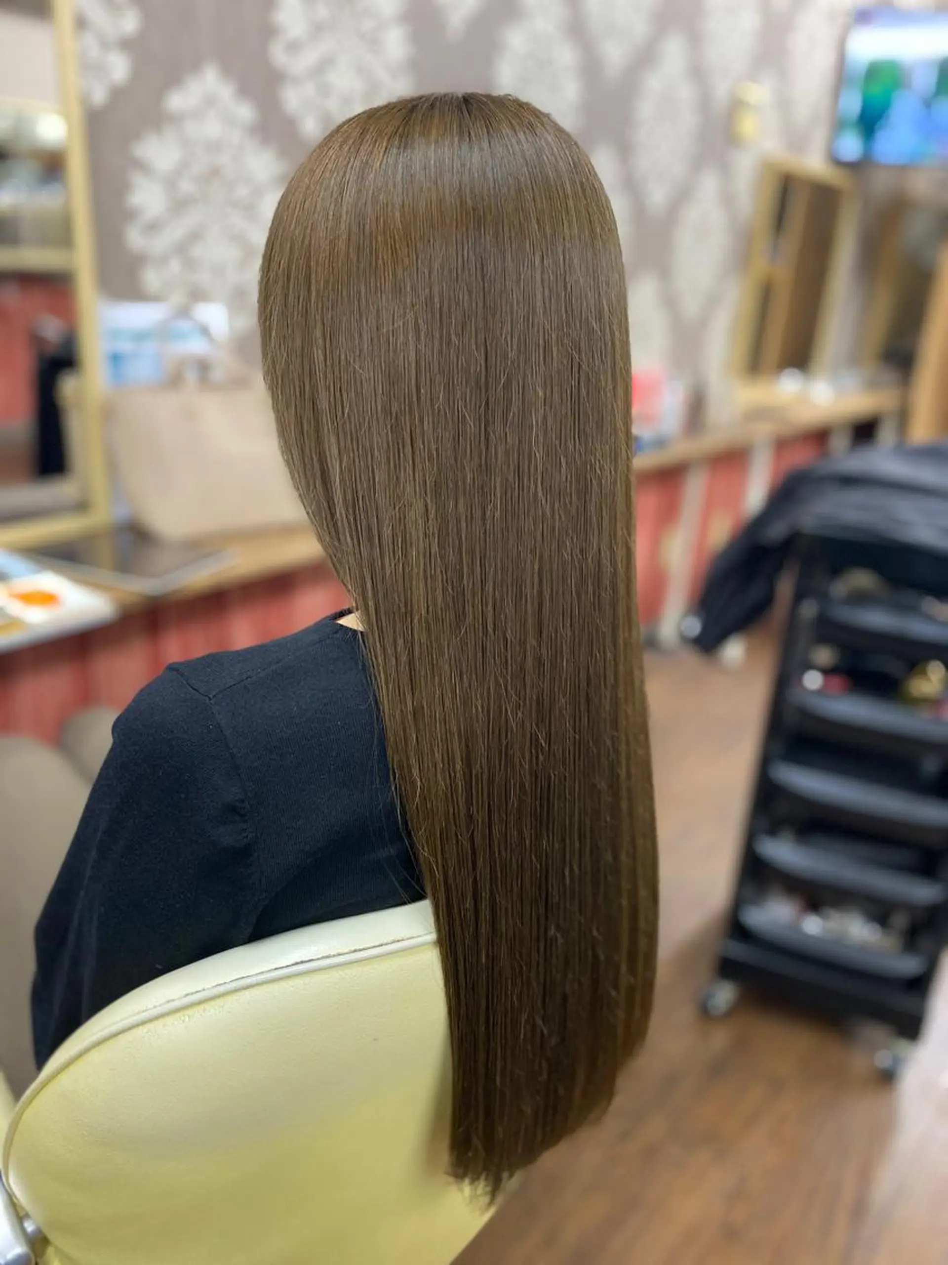 カラー イルミナカラー カット ヘアカラー トリートメント Relaxation Saljuのヘアスタイル