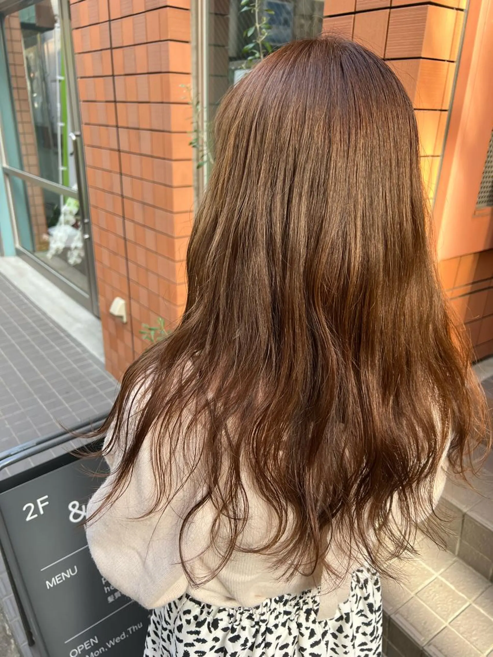 ロング カラー ベージュカラー ブリーチ ブリーチなしカラー ヘアカラー blau hair and care所属・blau🌸 misatoのヘアスタイル