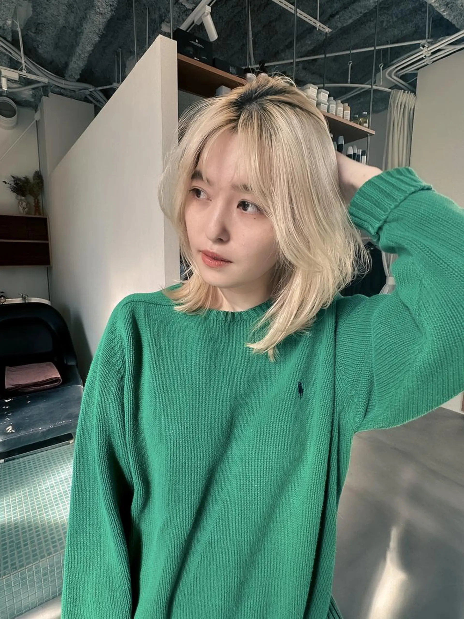 ミディアム yelm (official)のヘアスタイル