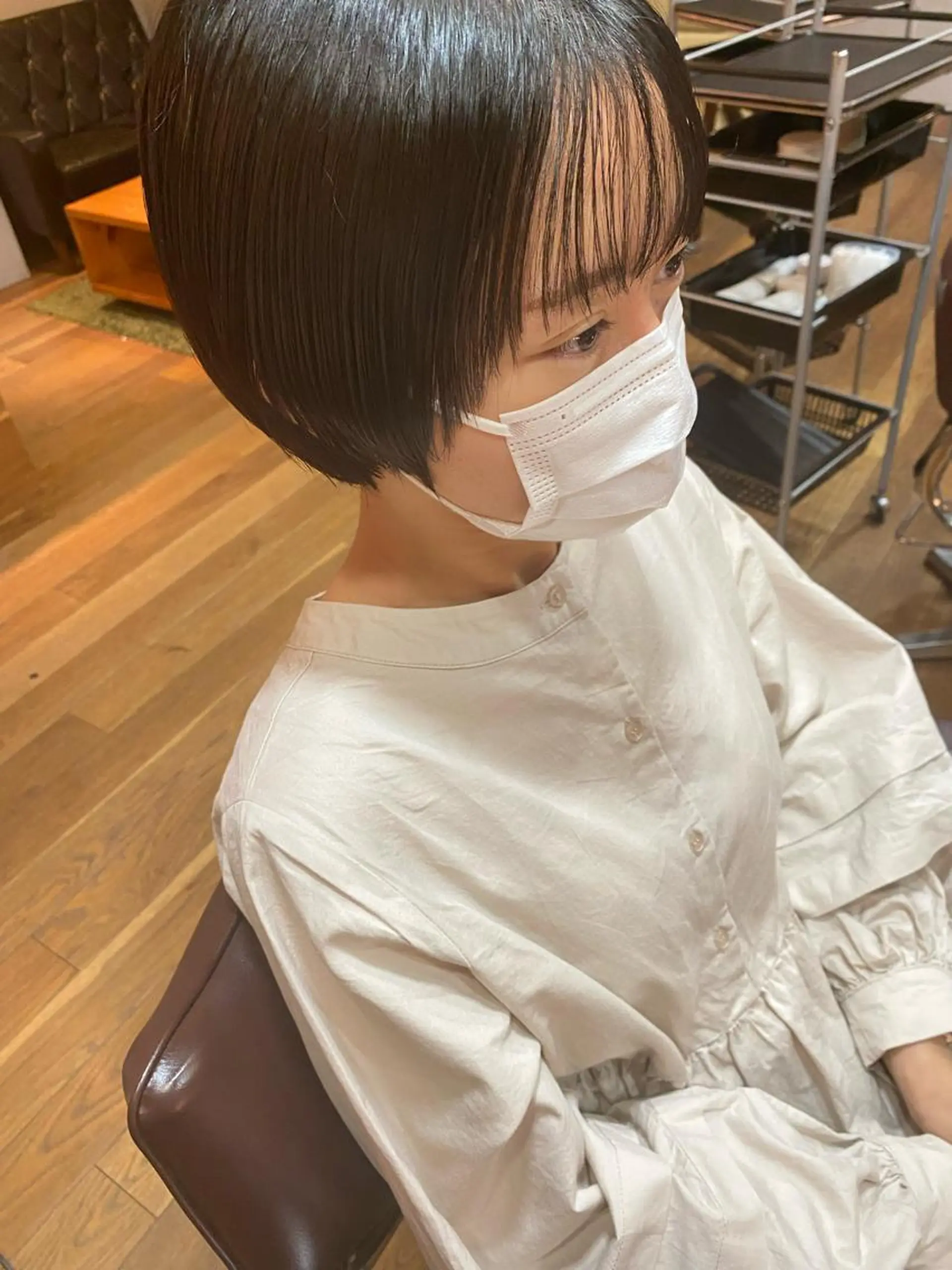 ショート 塩澤 榛奈のヘアスタイル
