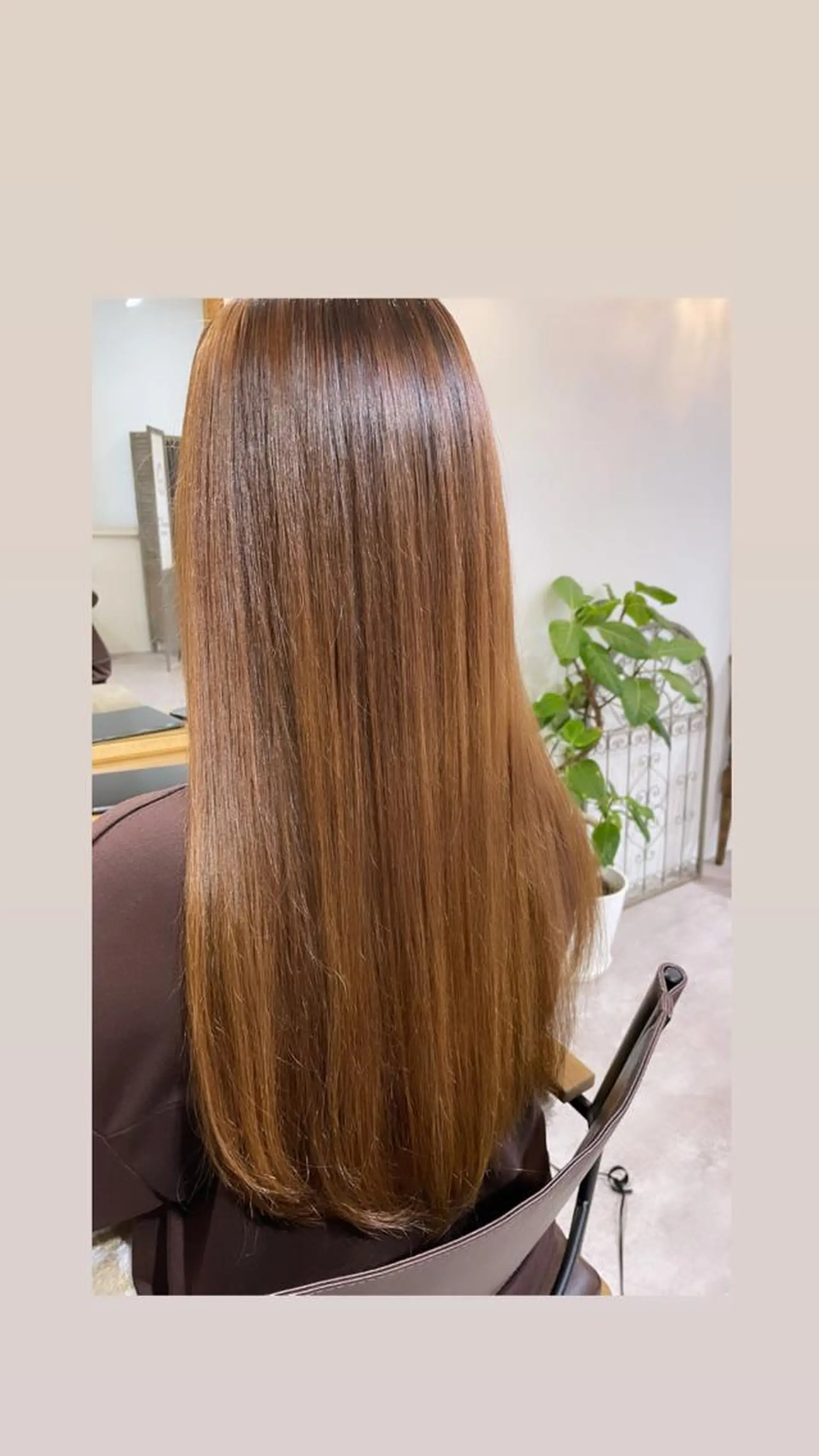 ロング 髪質改善 トリートメント カット 縮毛矯正 トリートメント Vivie.所属・新都心個室サロン/ 古波蔵美奈のヘアスタイル