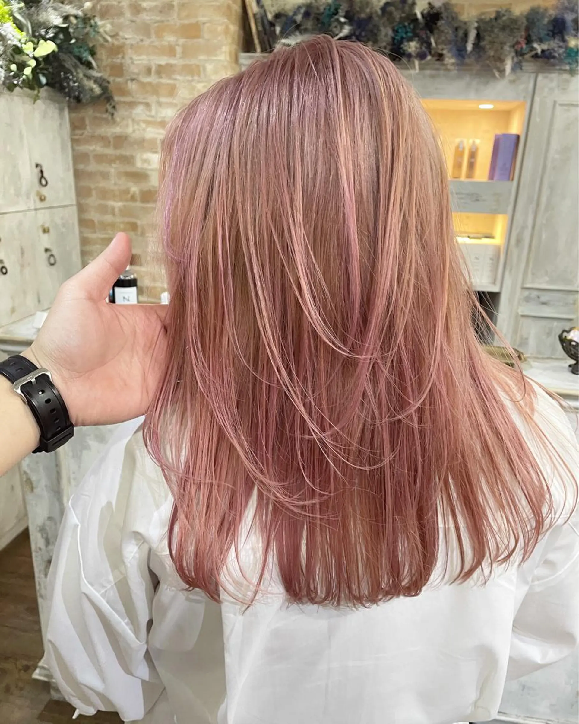 ミディアム カラー ヘアカラー トリートメント 遠藤 拓馬のヘアスタイル