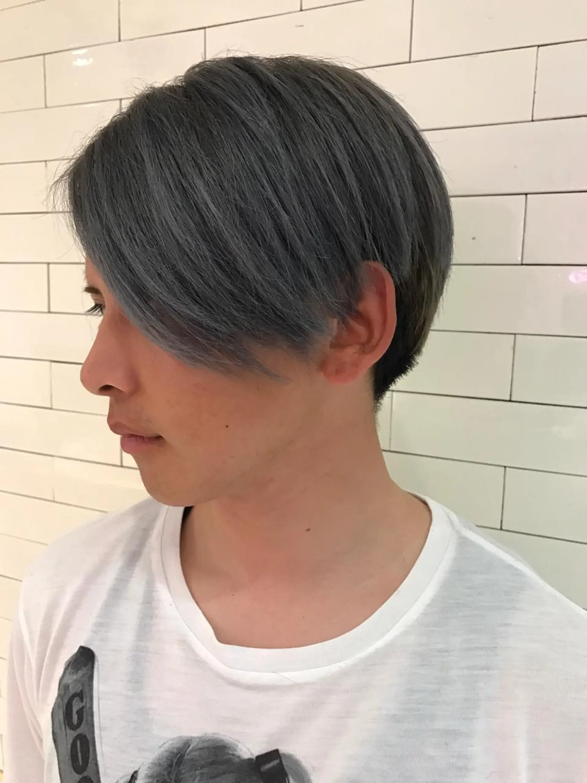 ショート カラー カット ヘアカラー 肩より上ヘア特化/ 山田シュウヘイのヘアスタイル