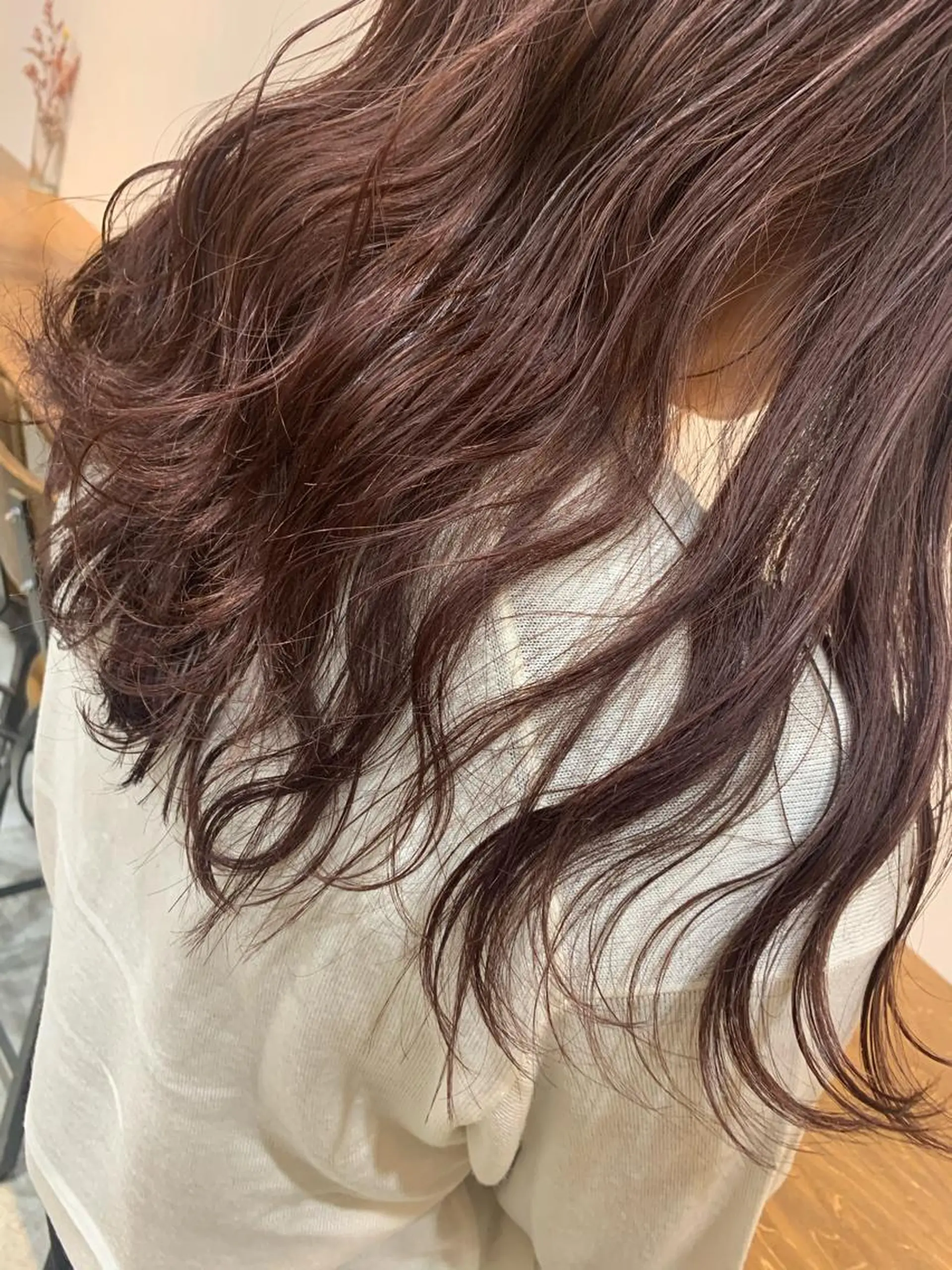 ロング ヘアカラー トリートメント ヘッドスパ ヘアセット 山口 竣也のヘアスタイル