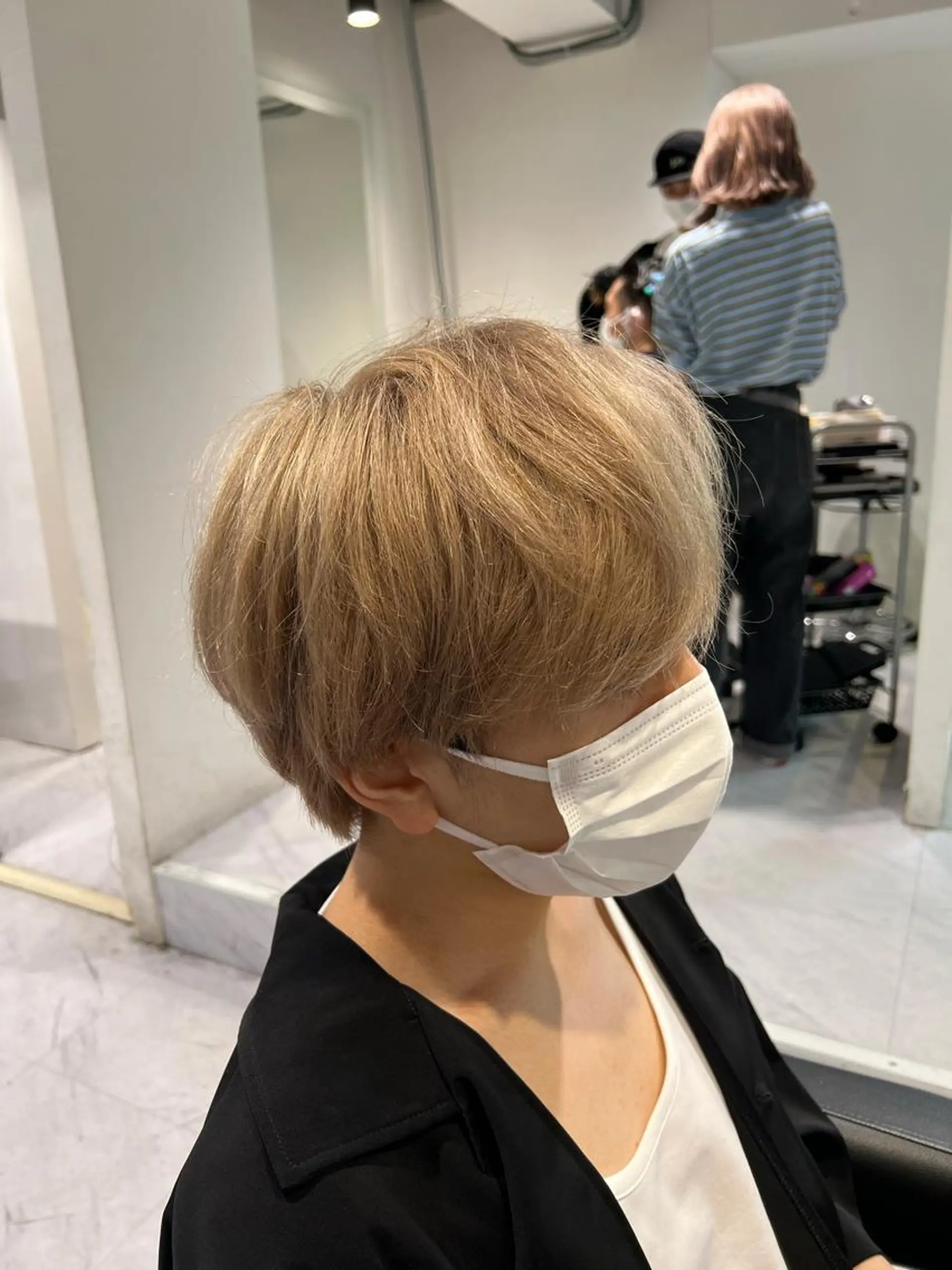 ショート カラー パーマ ヘアアレンジ メンズ 🔥札幌No.1🥇 パーマ特化美容師🔥のヘアスタイル