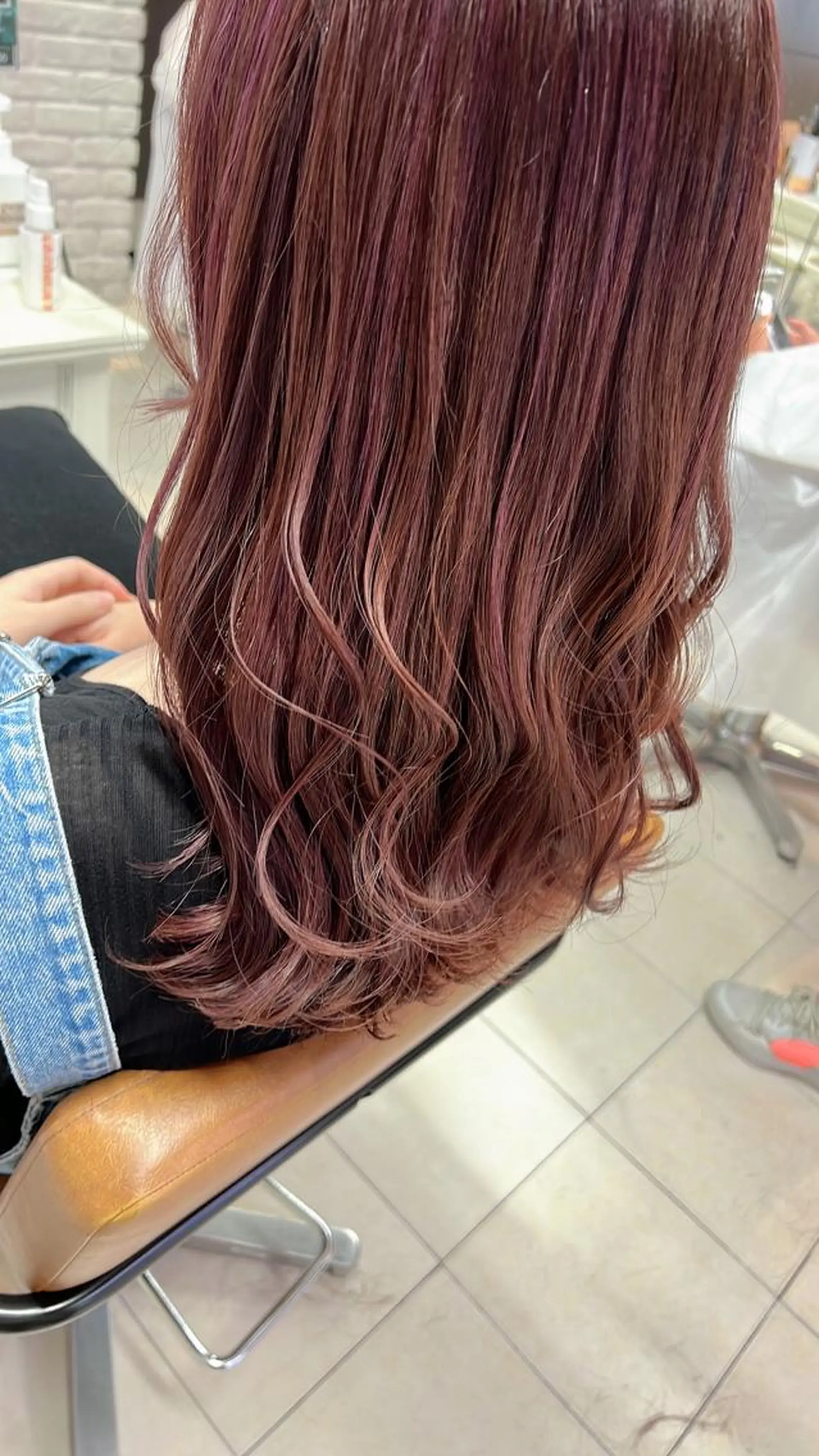 セミロング カラー カット ヘアカラー 🫧🎀ＫＡＮＡ🎀 🫧のヘアスタイル