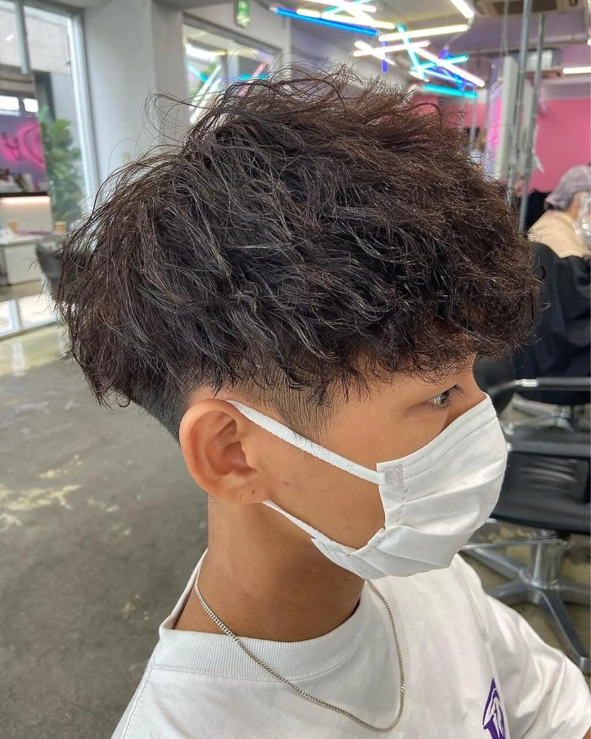 メンズ カット パーマ トリートメント ヘアセット 🌿MASATO 🌿韓国ヘアのヘアスタイル