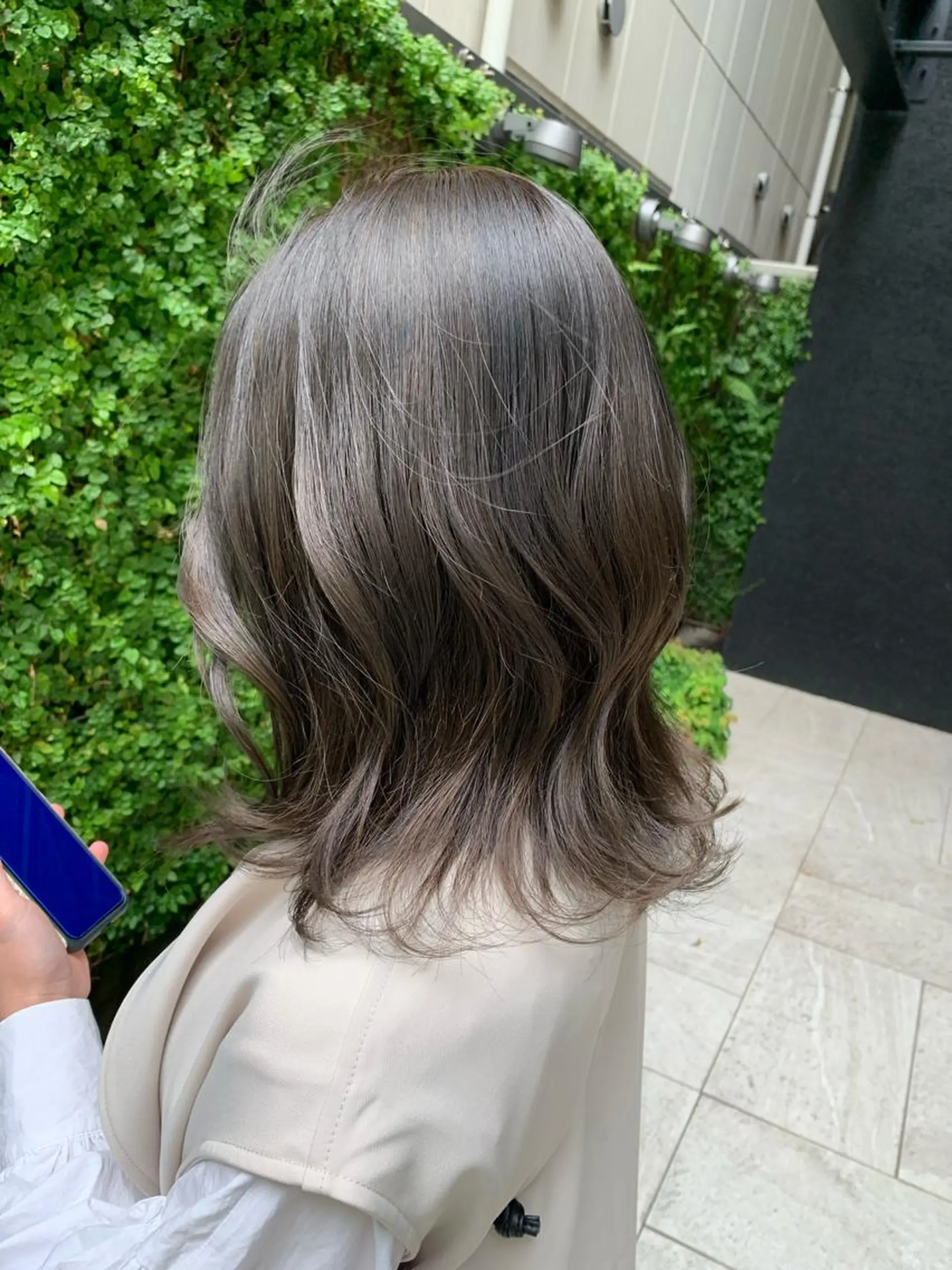 ミディアム カット ヘアカラー LITTLE _KATOのヘアスタイル