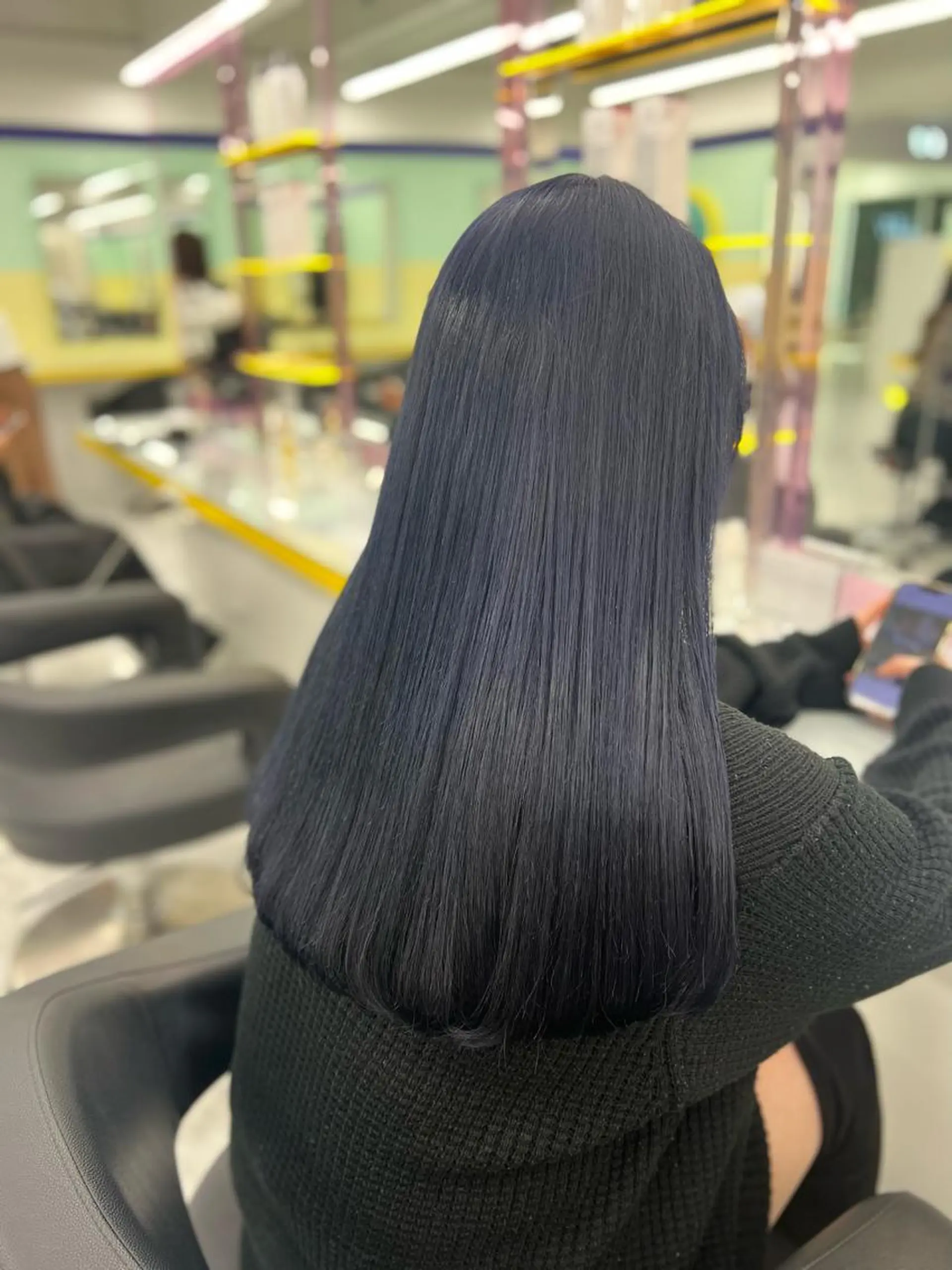 ロング カラー パーマモデル募集💖 まなみのヘアスタイル