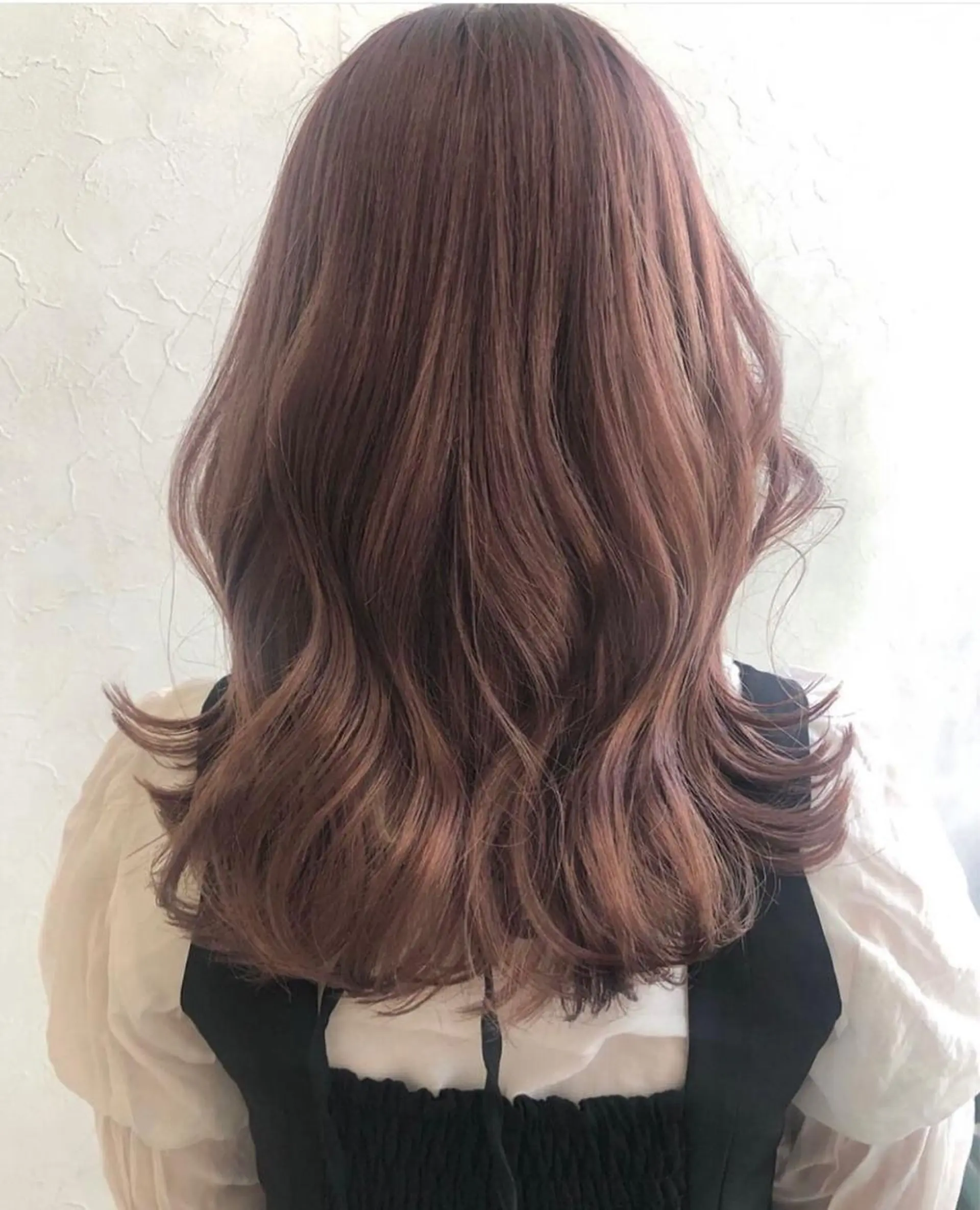 セミロング カラー nakahara madokaのヘアスタイル