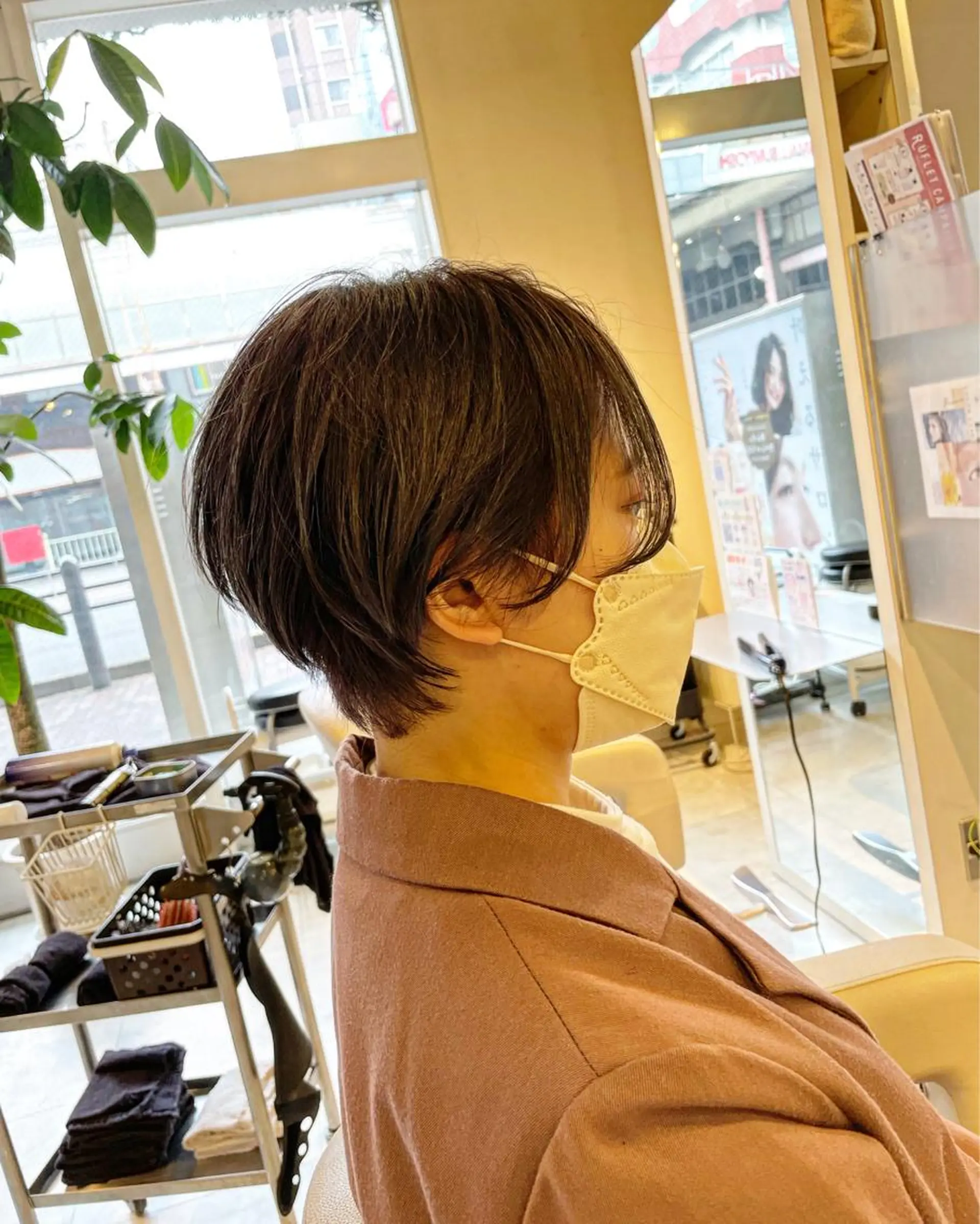 ショート ショートヘア カット ヘアカラー 本田 卓也のヘアスタイル