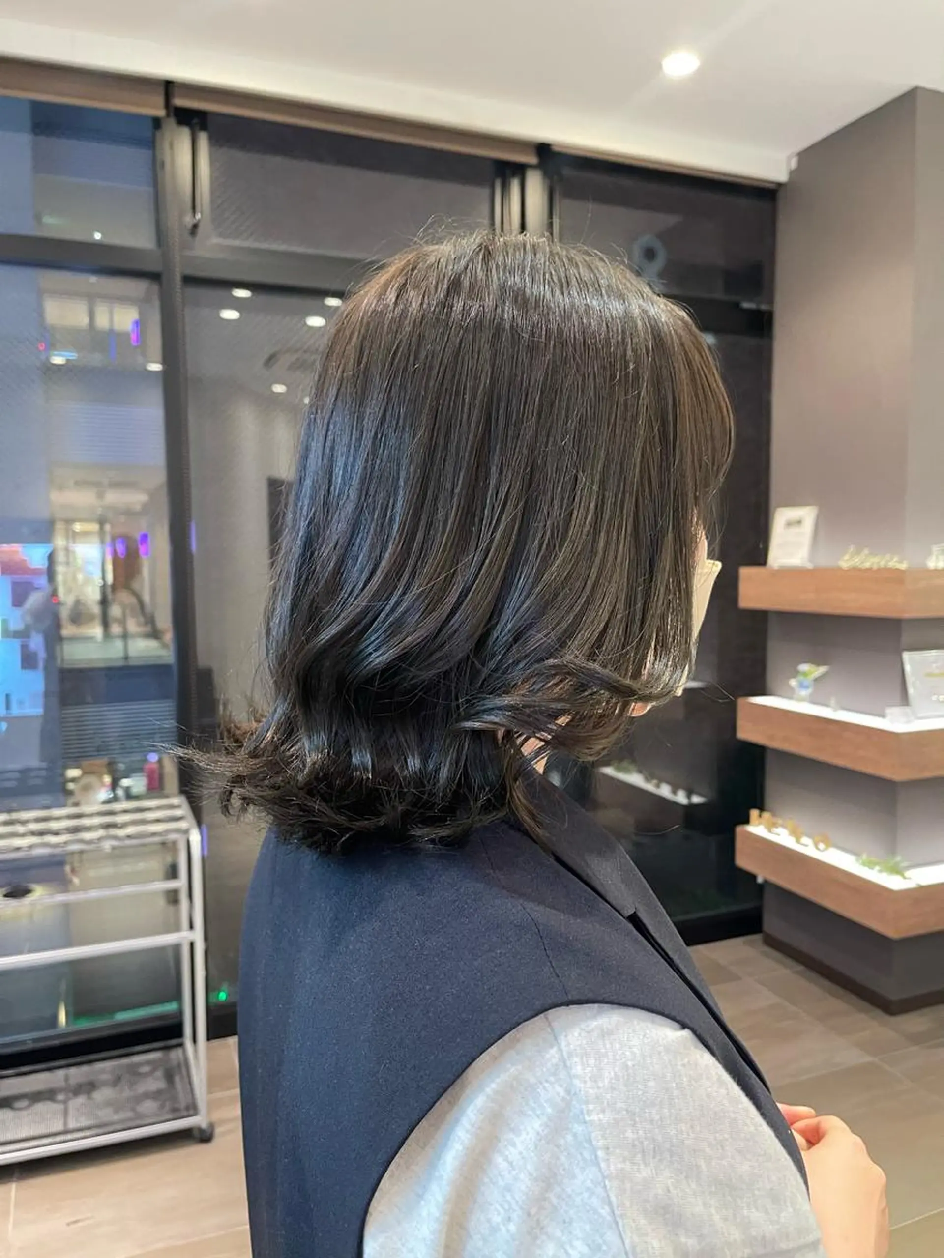 ミディアム カラー Lico所属・小川 楓華のヘアスタイル