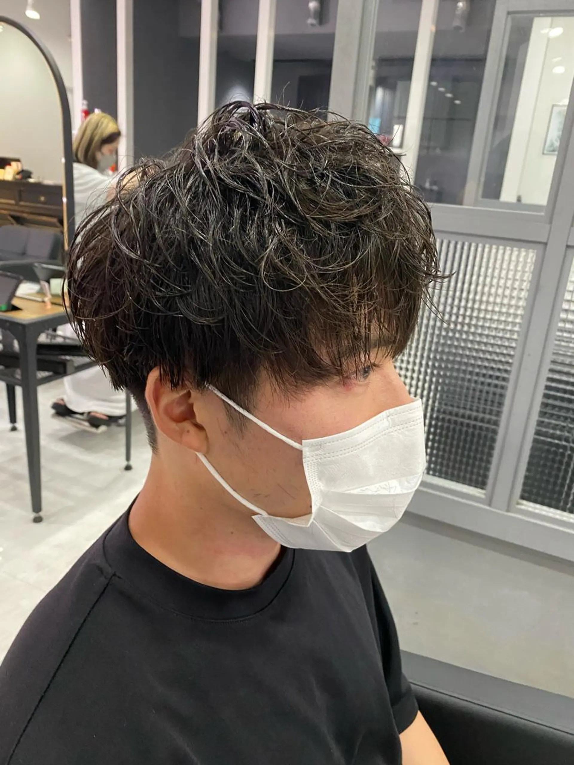 メンズ カット 🟣メンズパーマ 川端 永遠🟣のヘアスタイル