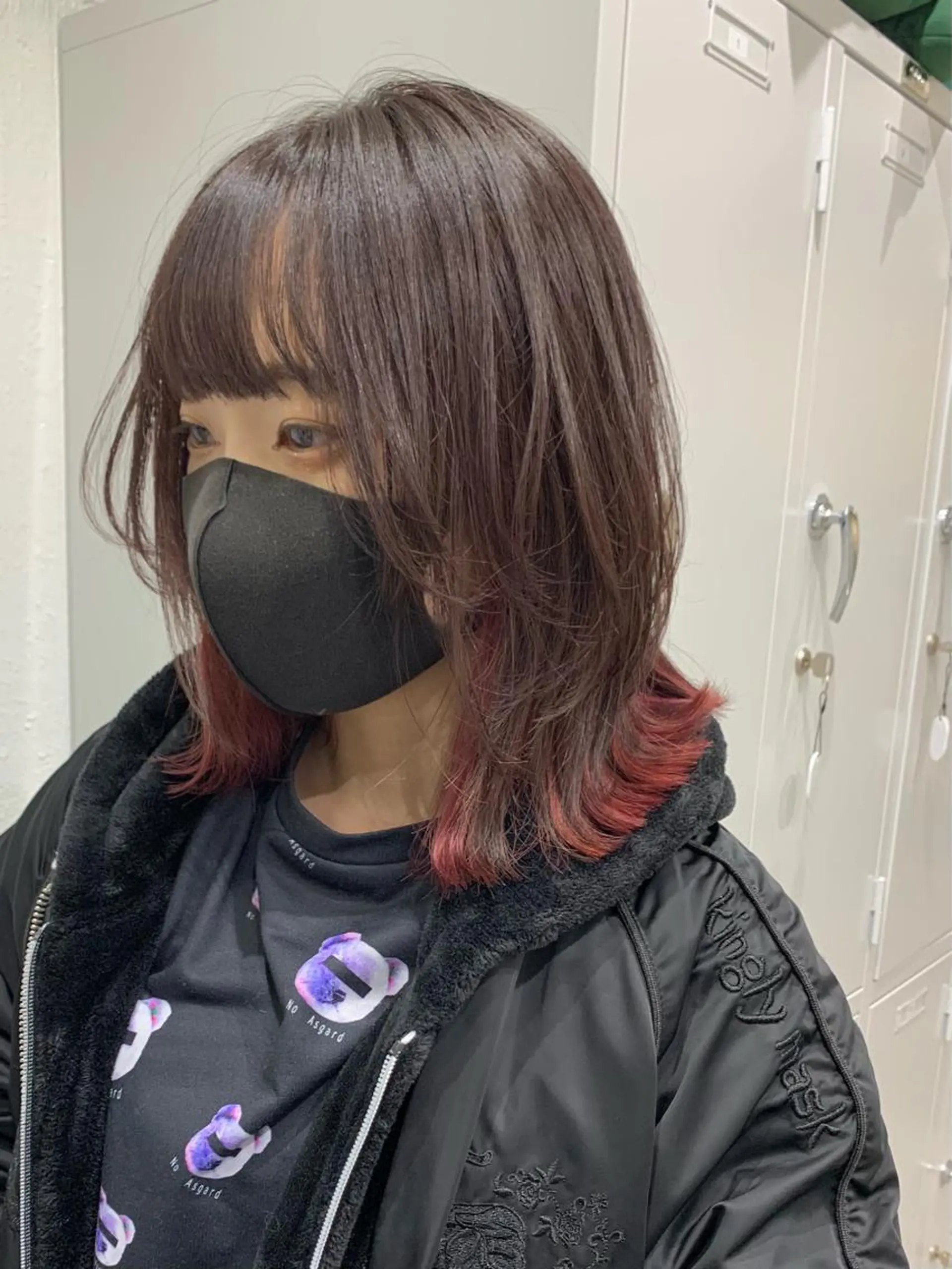 ショート カラー ヘアアレンジ ニュアンスハイトーン 🌙サイダサキのヘアスタイル