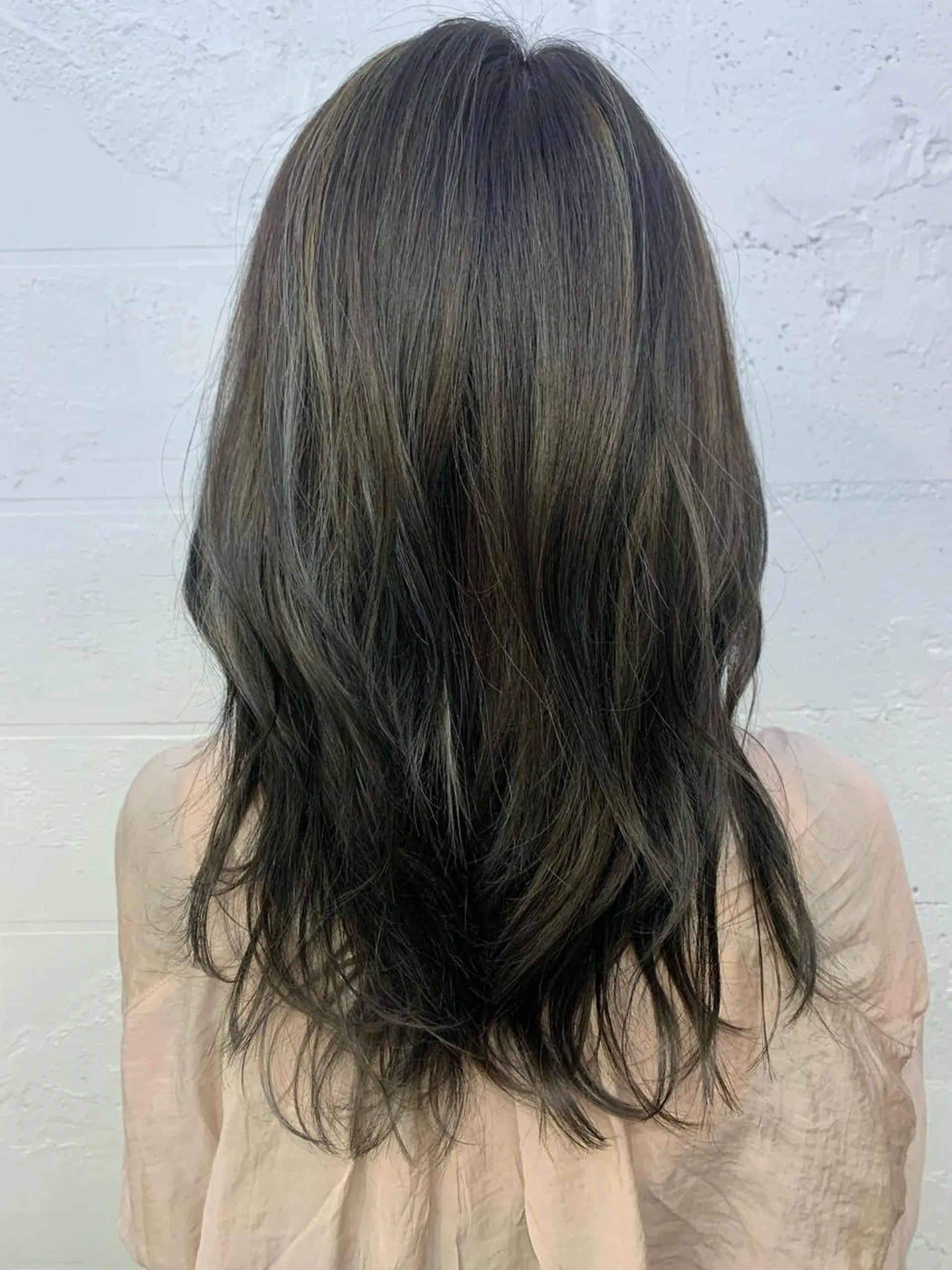 セミロング カラー ハイライトカラー ハイライト オダ カツヤのその他イメージ