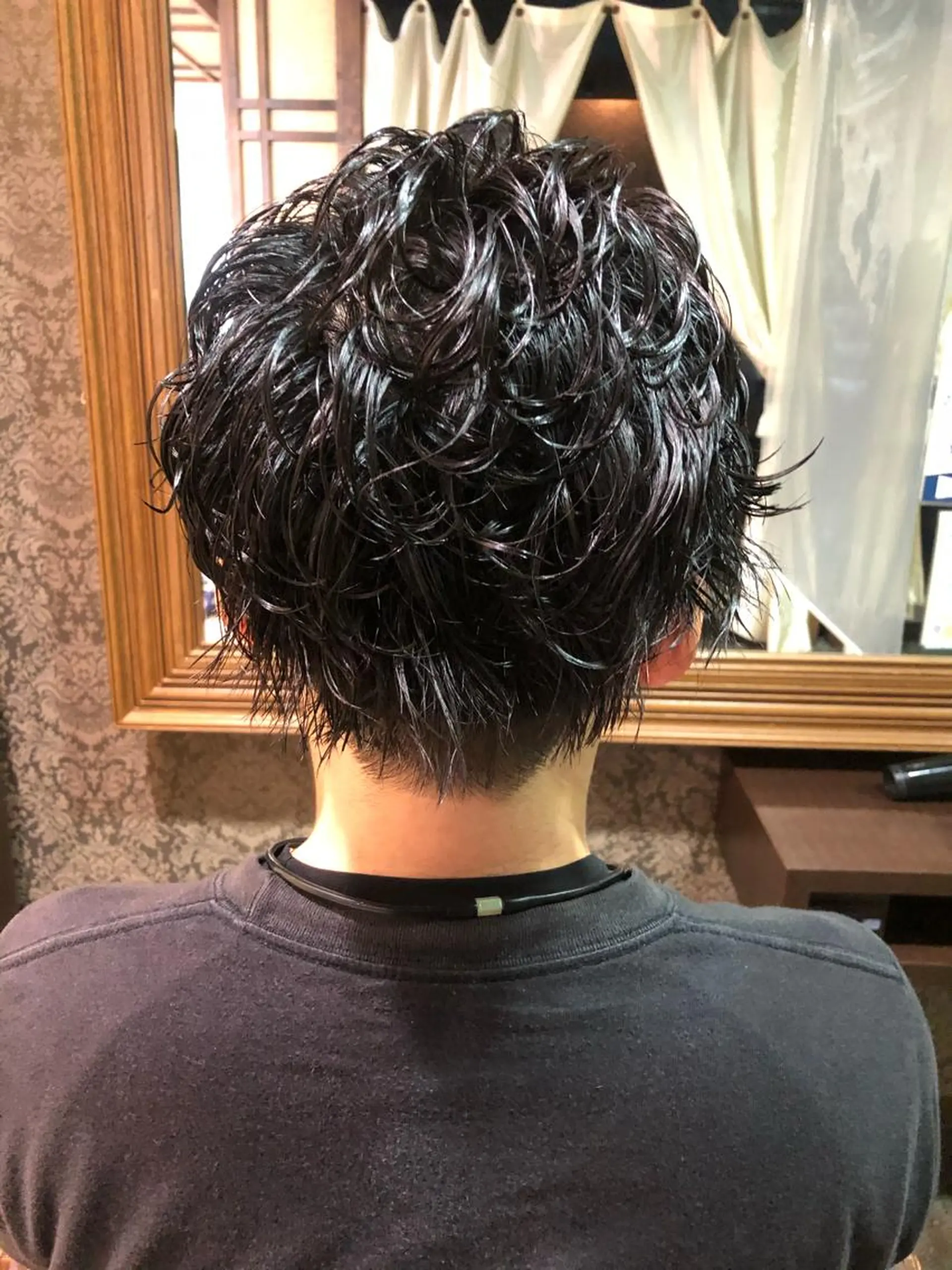 ショート パーマ メンズ メンズパーマ/ スパイキー/神田正紀のヘアスタイル