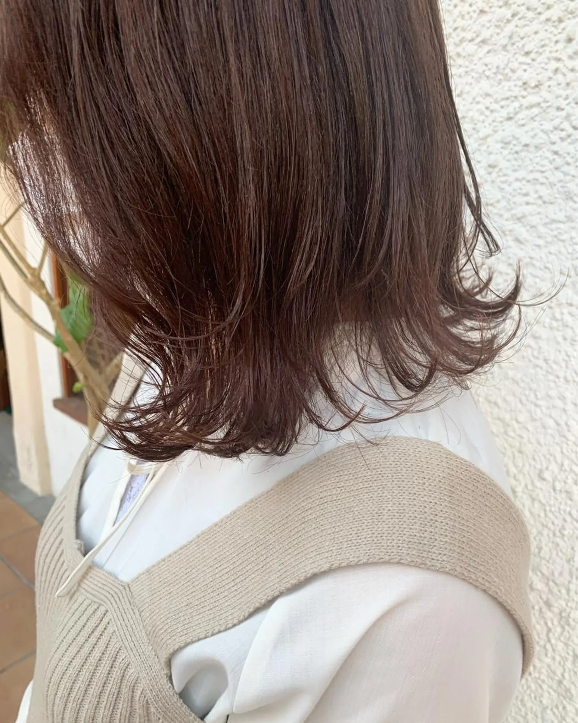 ミディアム カラー 中津/柔らかカラー/ ナガオ イズミのヘアスタイル