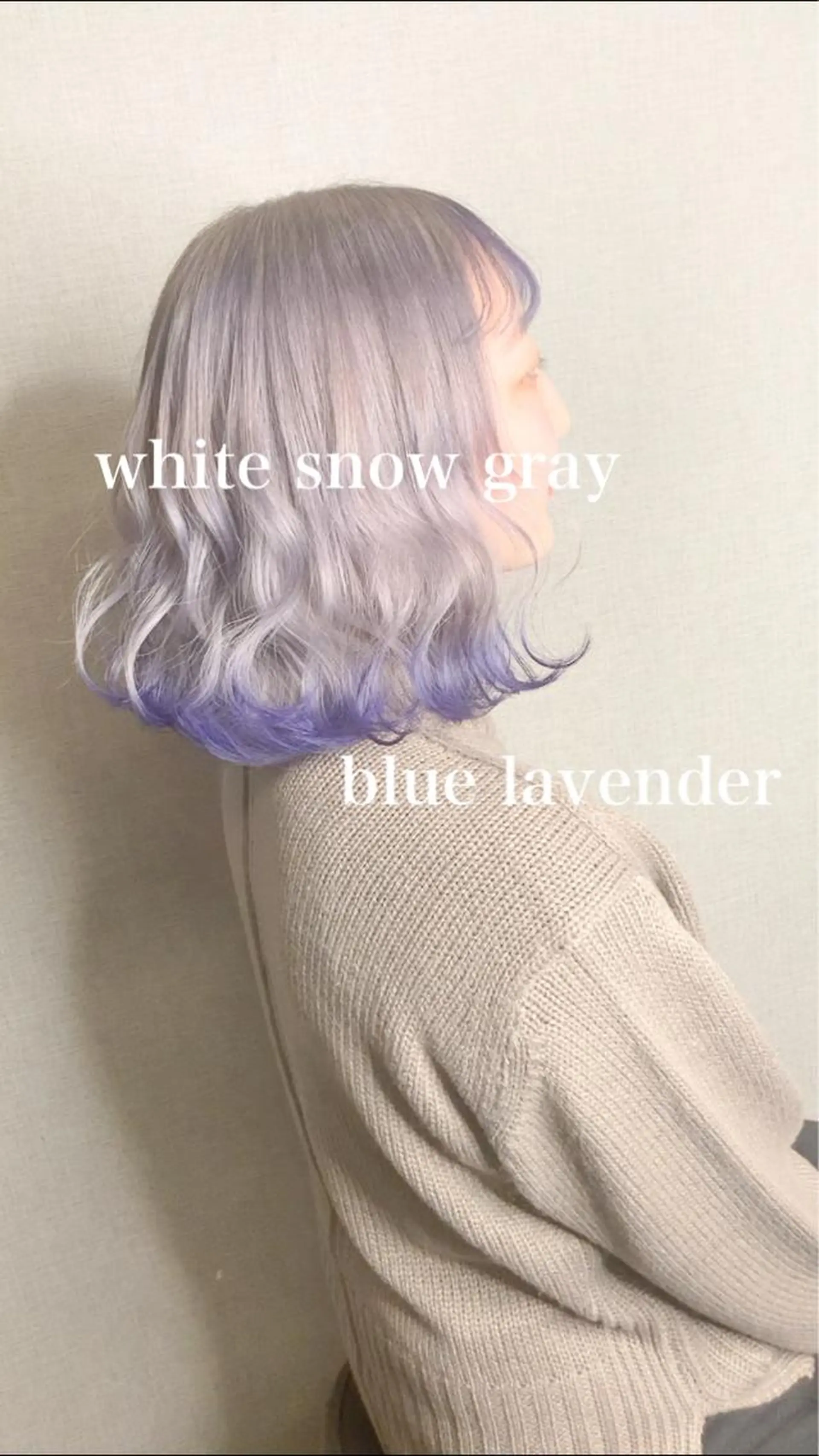 ミディアム カラー Selenehair 三条本店のヘアスタイル