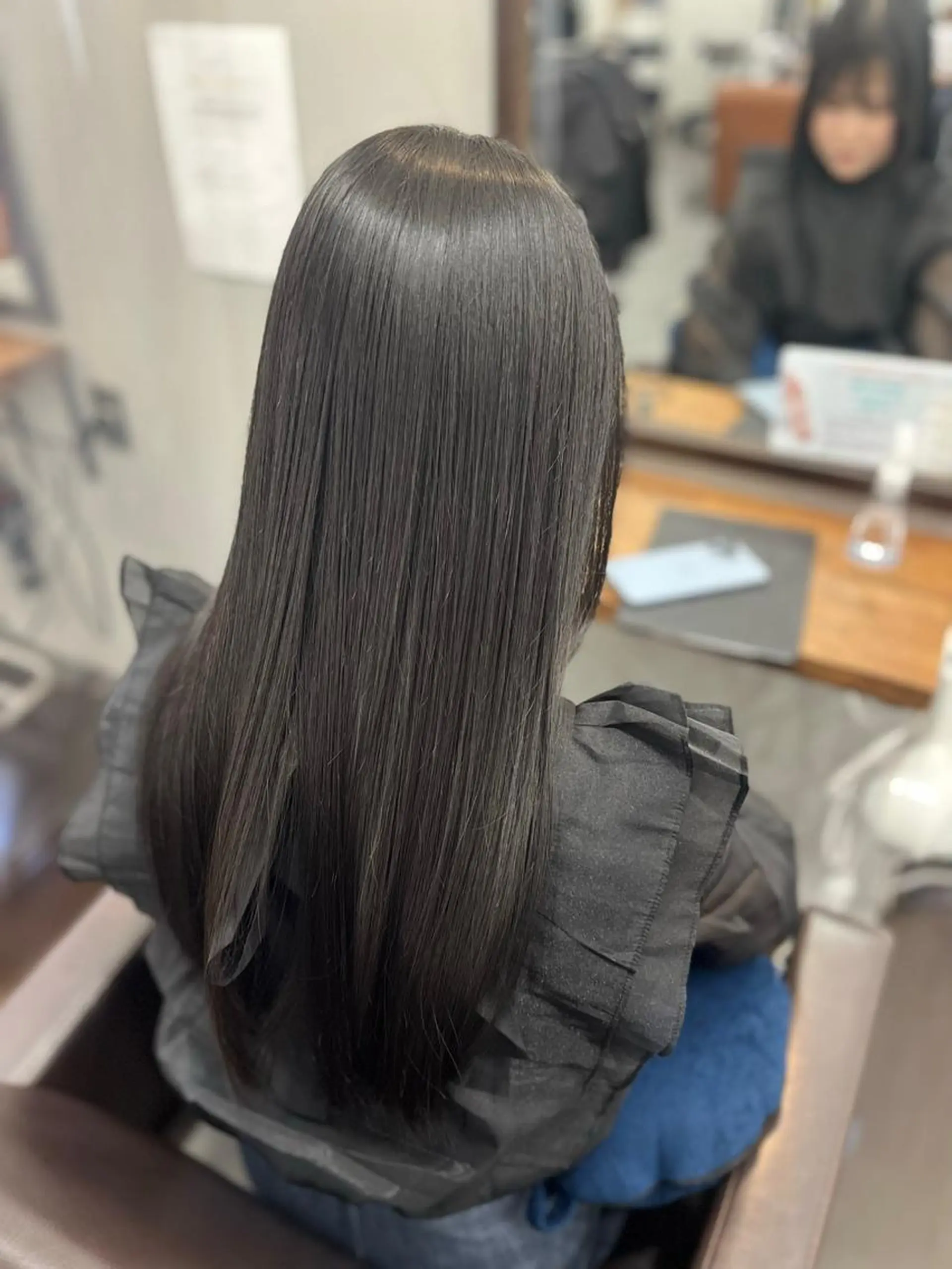 ロング 髪質改善 縮毛矯正 トリートメント 🍐縮毛矯正/骨格 カット/脇　真也🍐のヘアスタイル