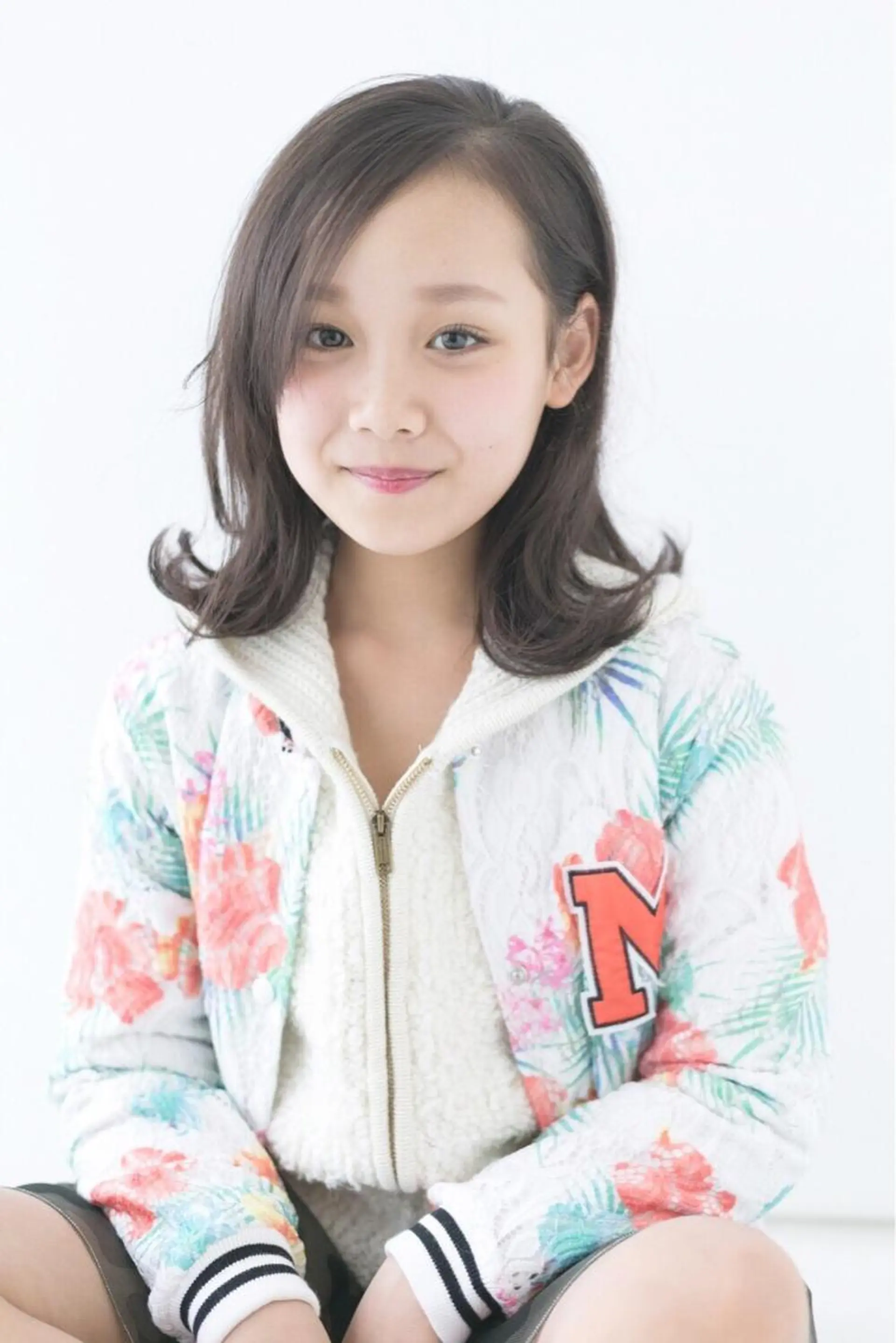 ミディアム カラー パーマ ヘアアレンジ メンズ キッズ ネイル マツエク・マツパ アティリー 西梅田のヘアスタイル