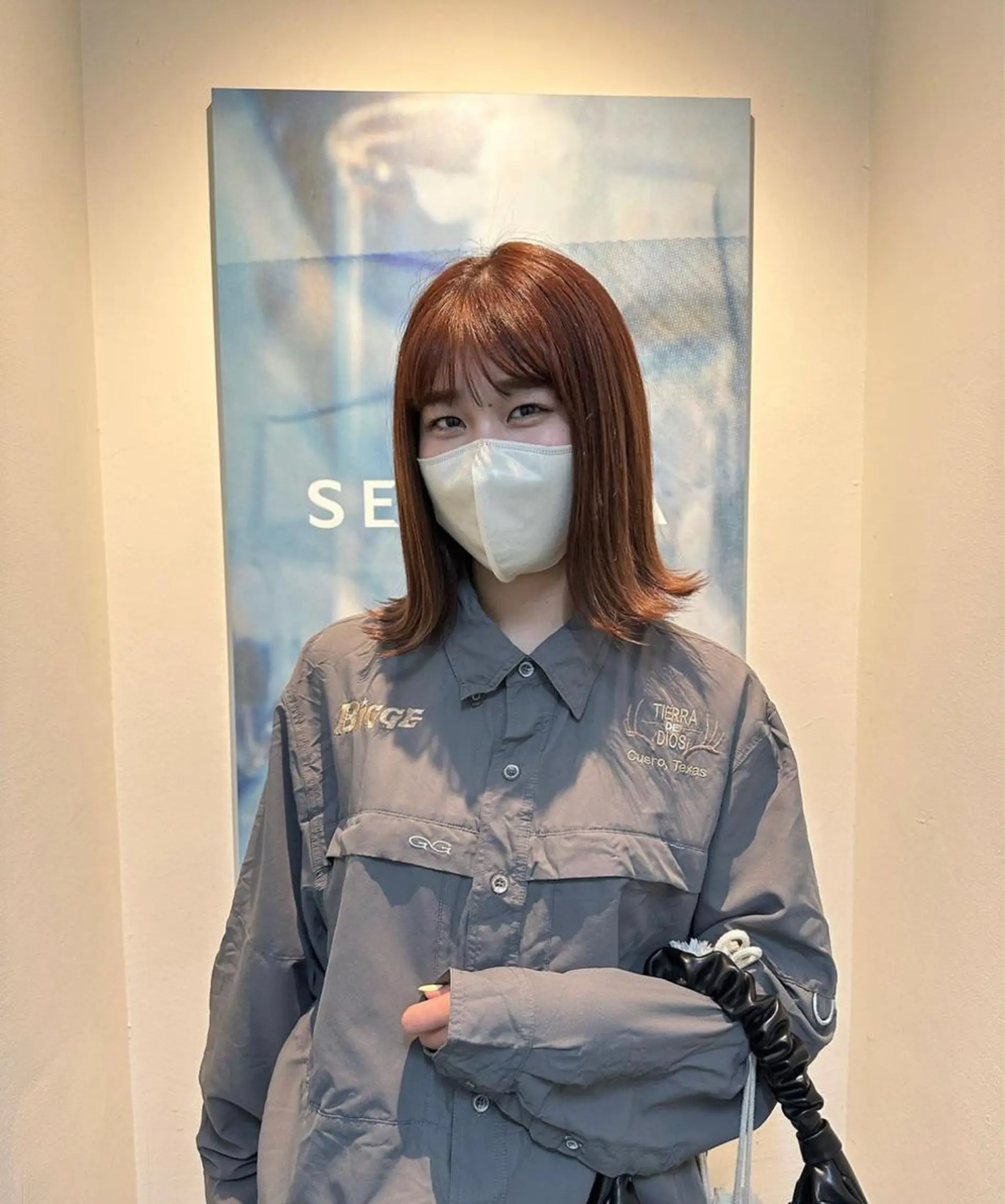 ショート ヘアカラー 木村 心海☆明石のヘアスタイル
