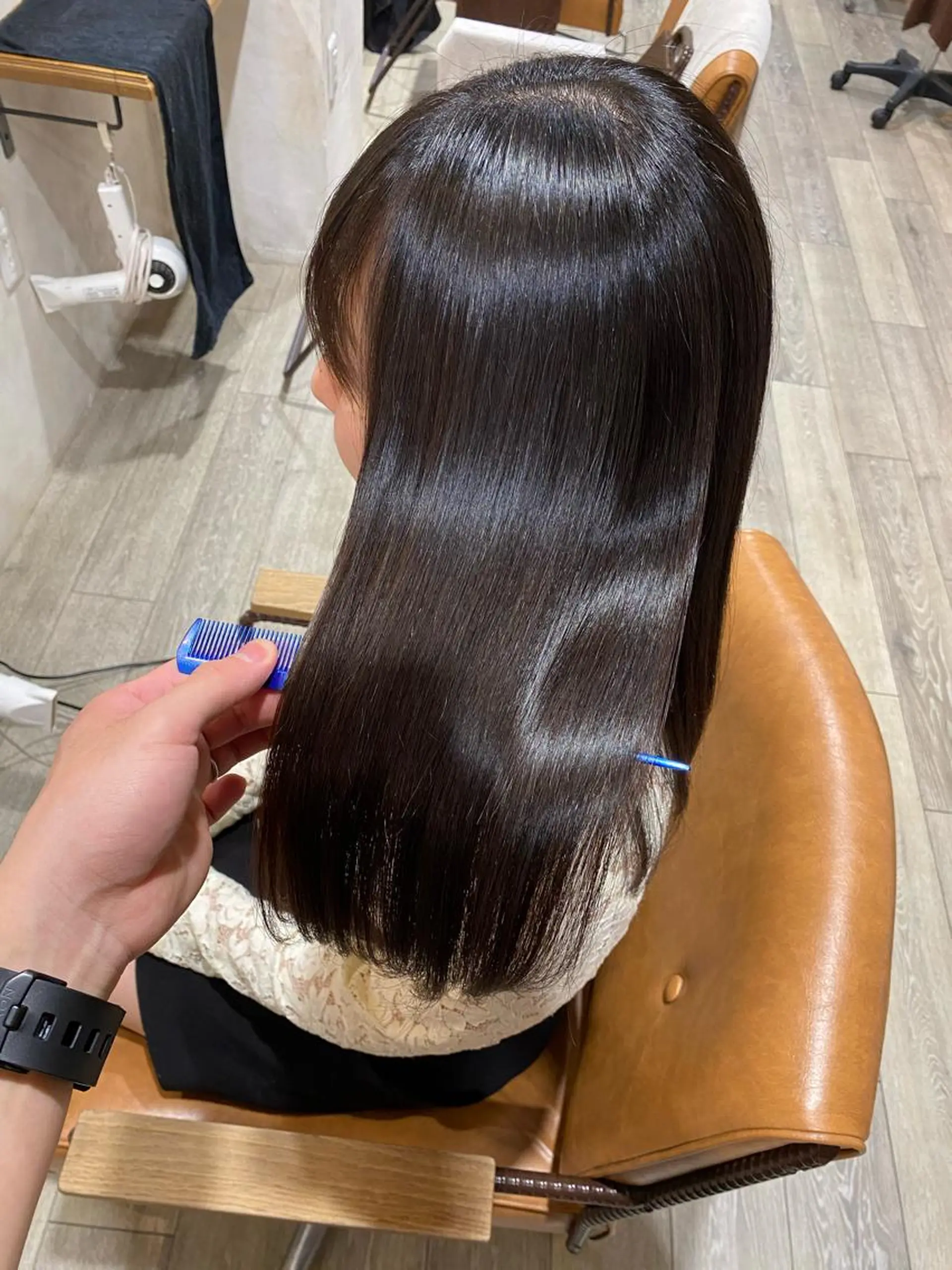 カラー パーマ メンズ 縮毛矯正 安部 真輝のヘアスタイル
