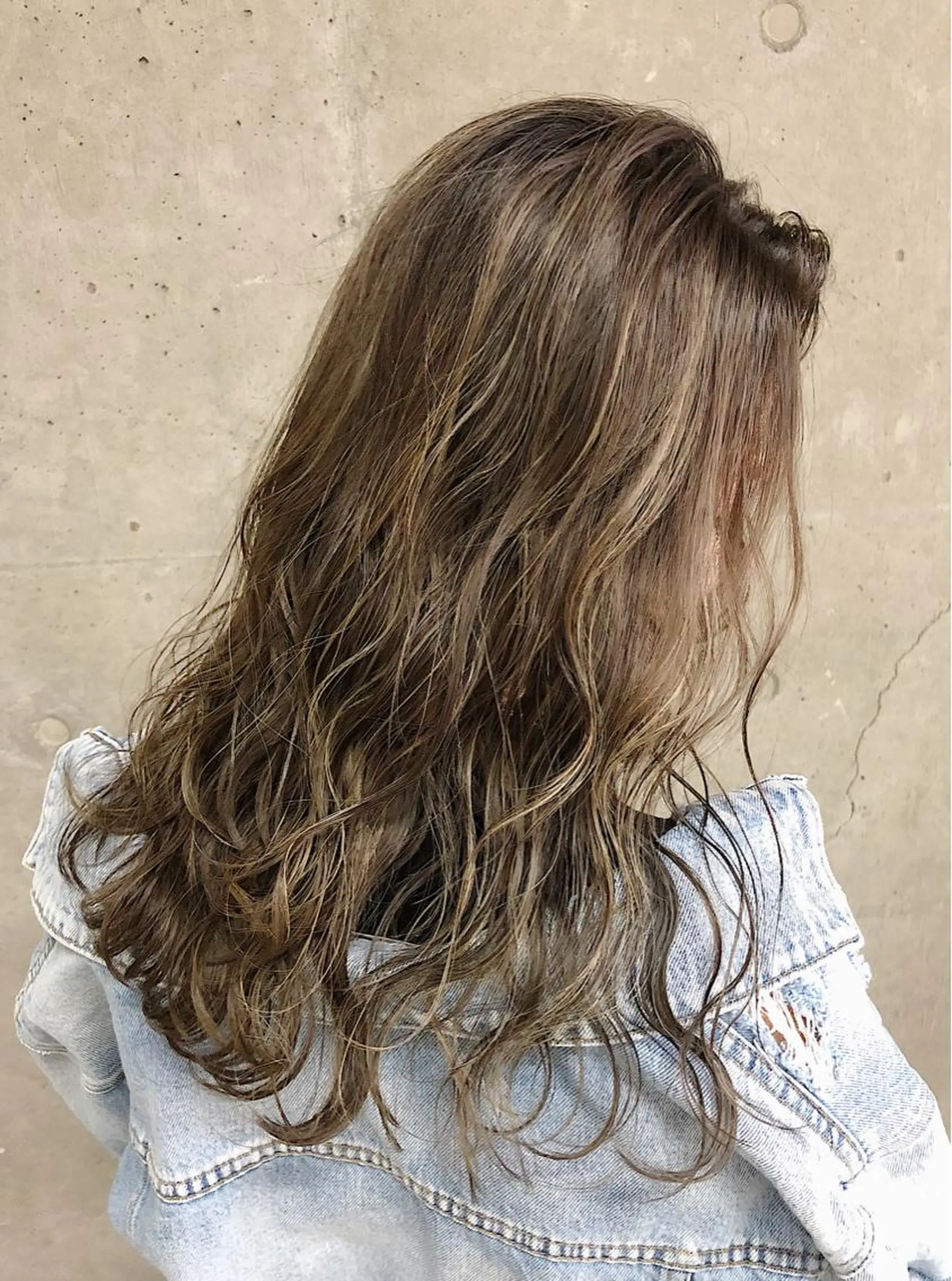 ロング カラー ハイライトカラー ハイライト 【t.a.g（タグ）】所属・ノンダメージ髪質改善 カラー💎/KURAのヘアスタイル