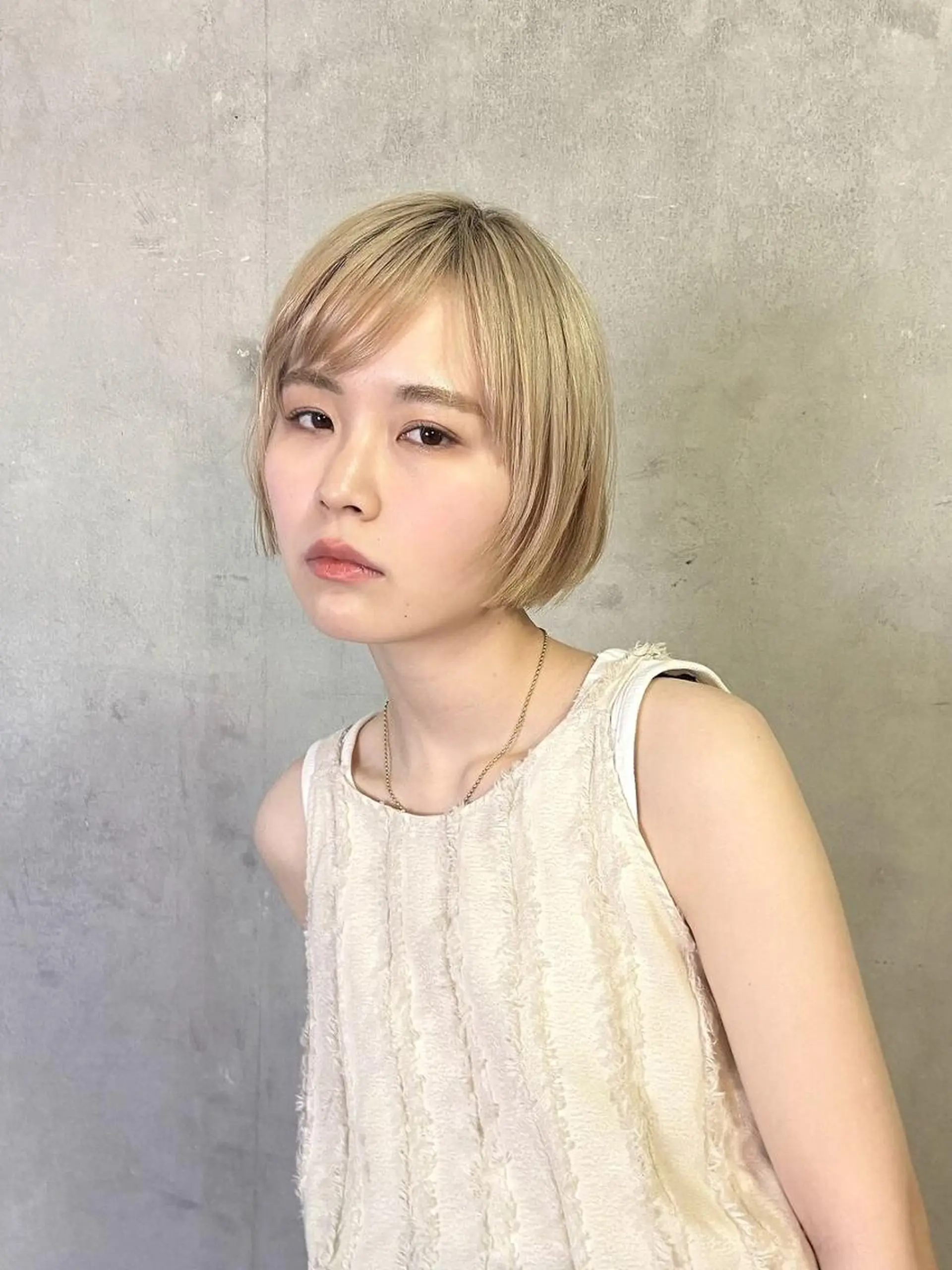 ショート カット ヘアカラー トリートメント 髪質改善/ヘアケア coiiはしもとはなのヘアスタイル