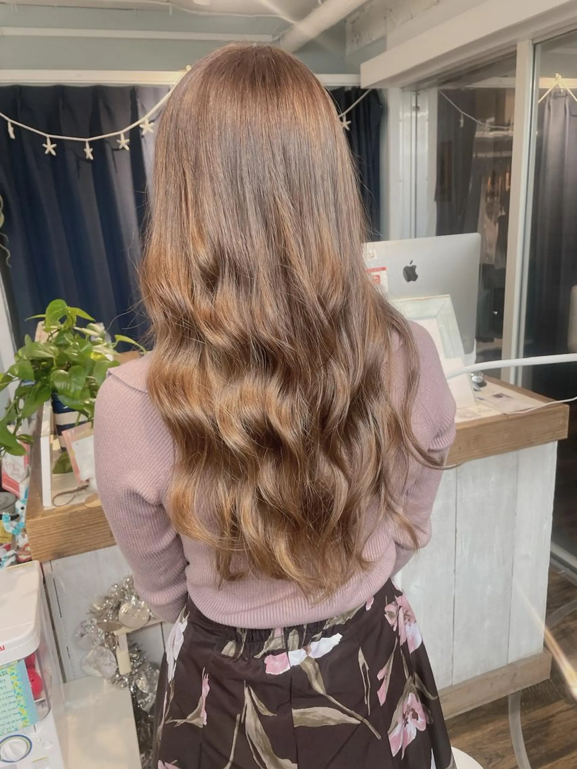 ロング salowin 原宿店所属・髪質改善ULTOWA 縮毛矯正モリムラのヘアスタイル