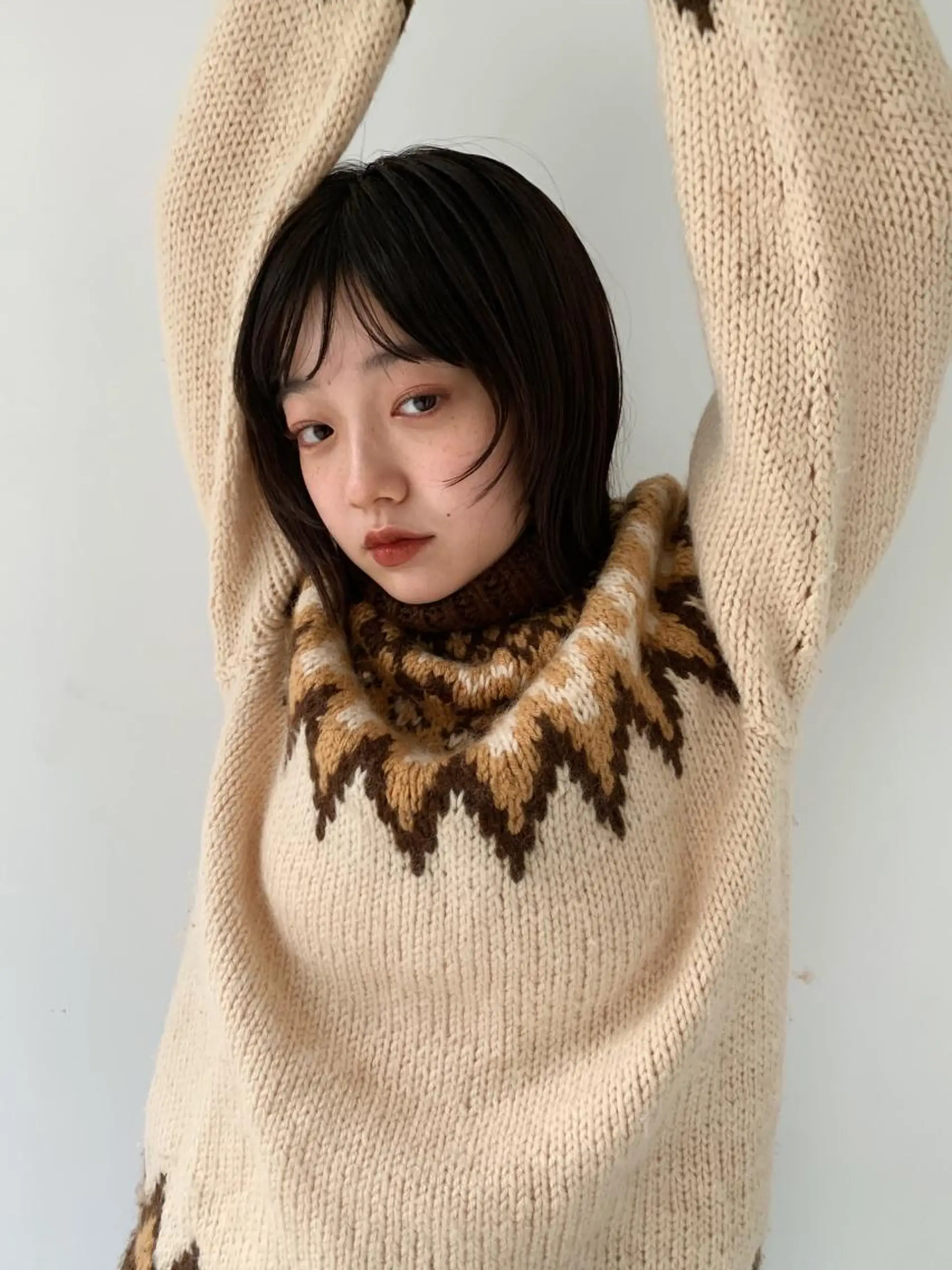 ミディアム log所属・ボブ/顔まわりカット 💫大澤奈緒美のヘアスタイル