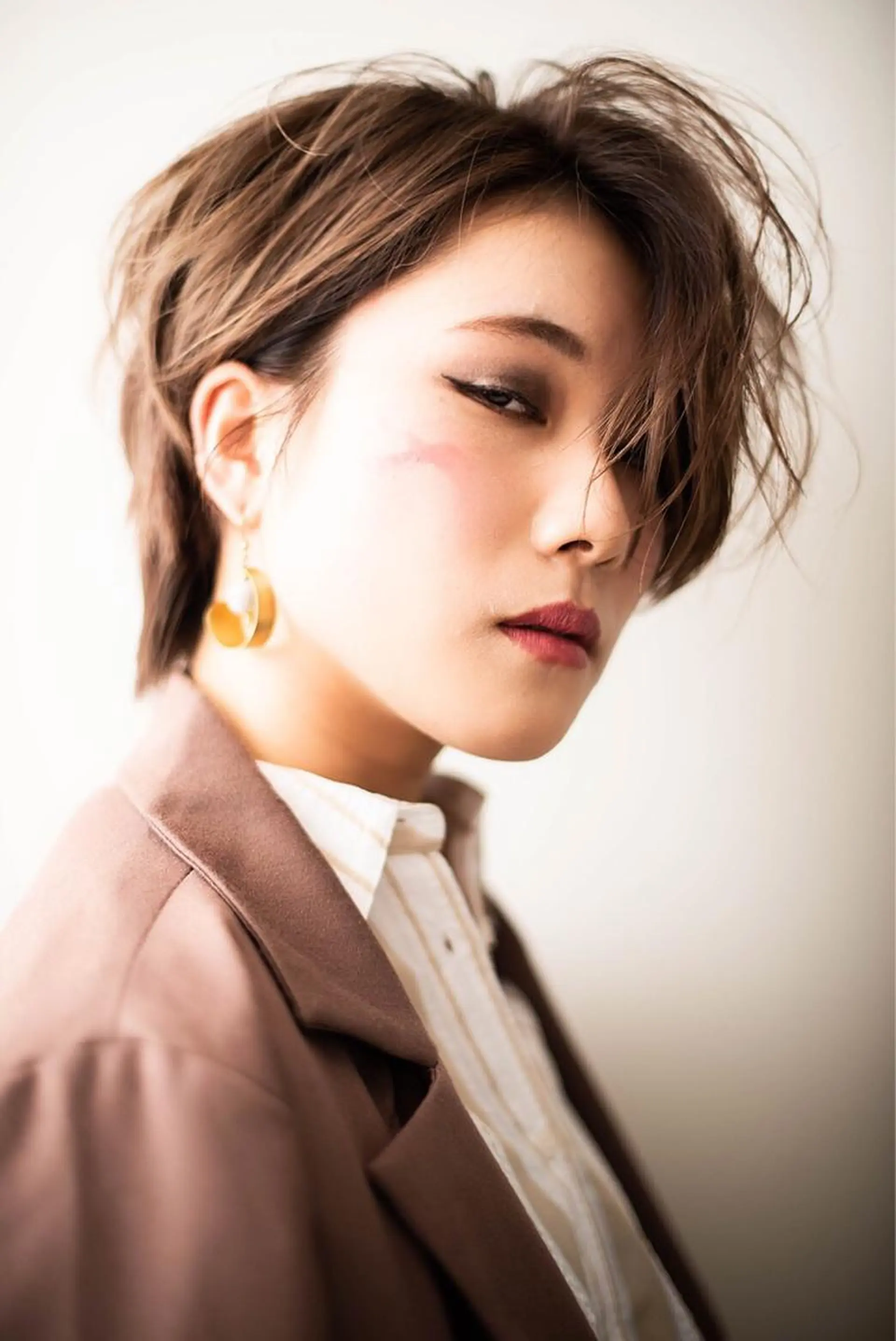 ショート カット ヘアカラー トリートメント 松村 崇弘のヘアスタイル