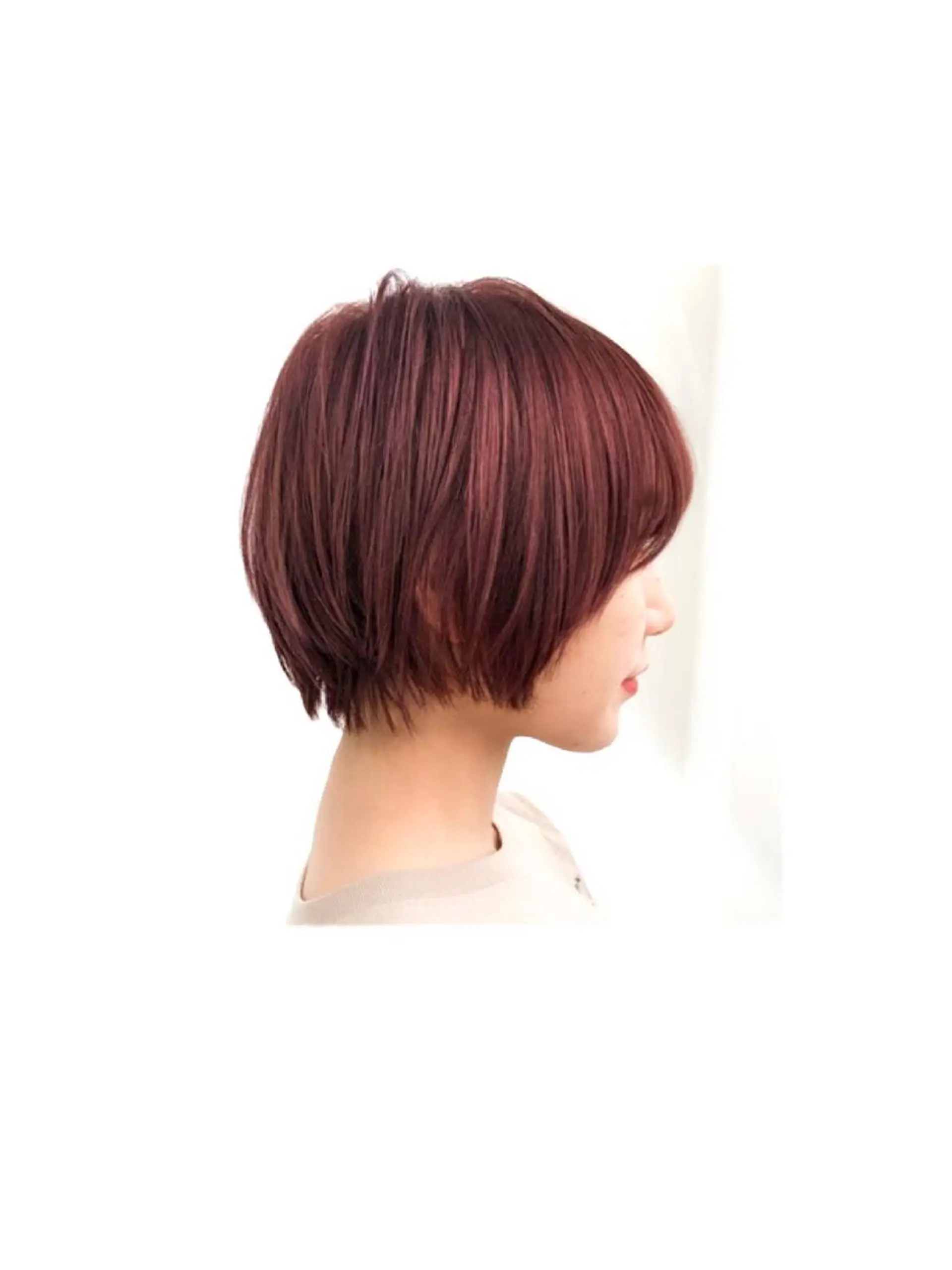 ショート カラー ワタベ ハヤト/ トップデザイナーのヘアスタイル