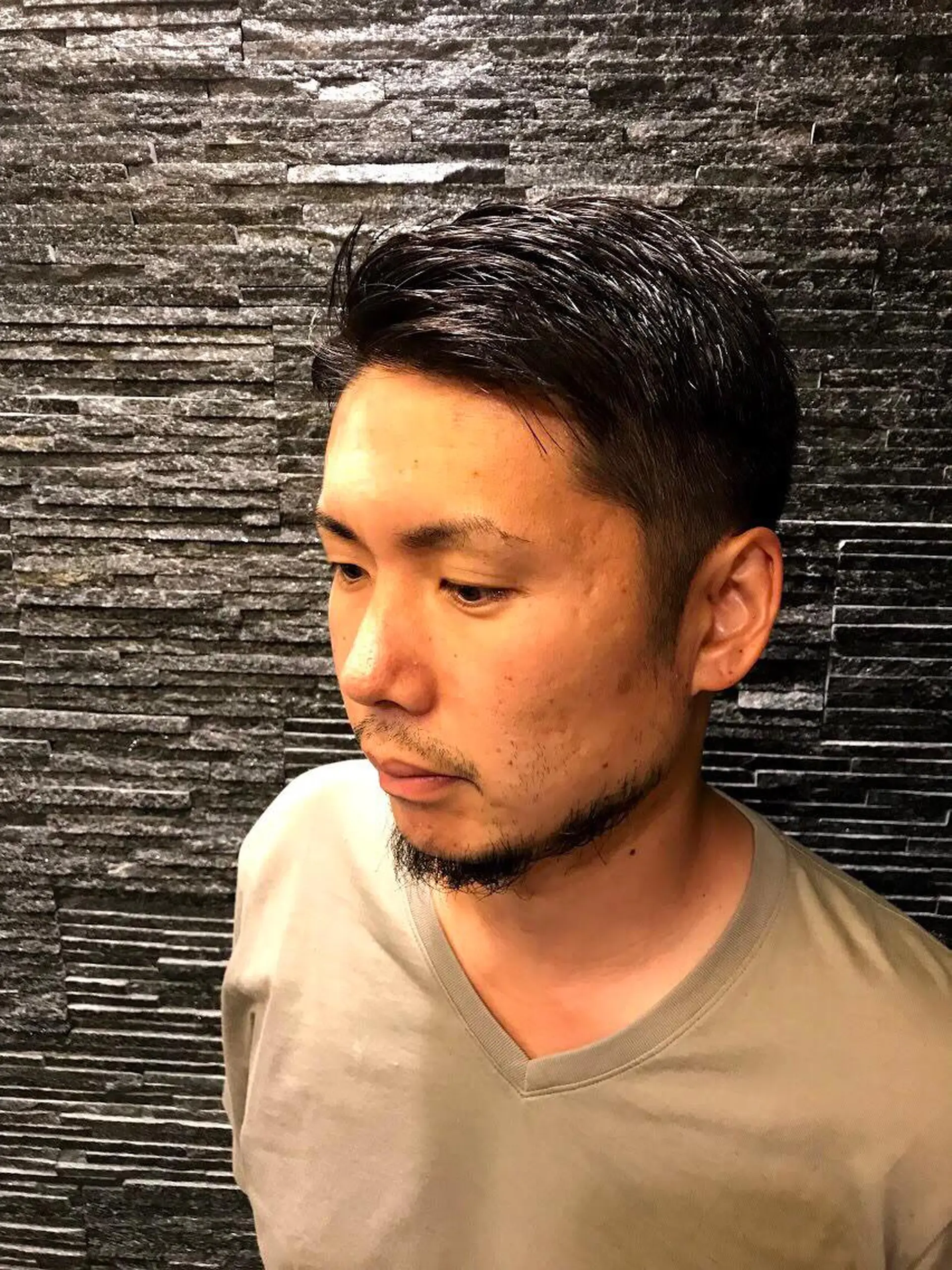 ショート 岡崎 海人のヘアスタイル