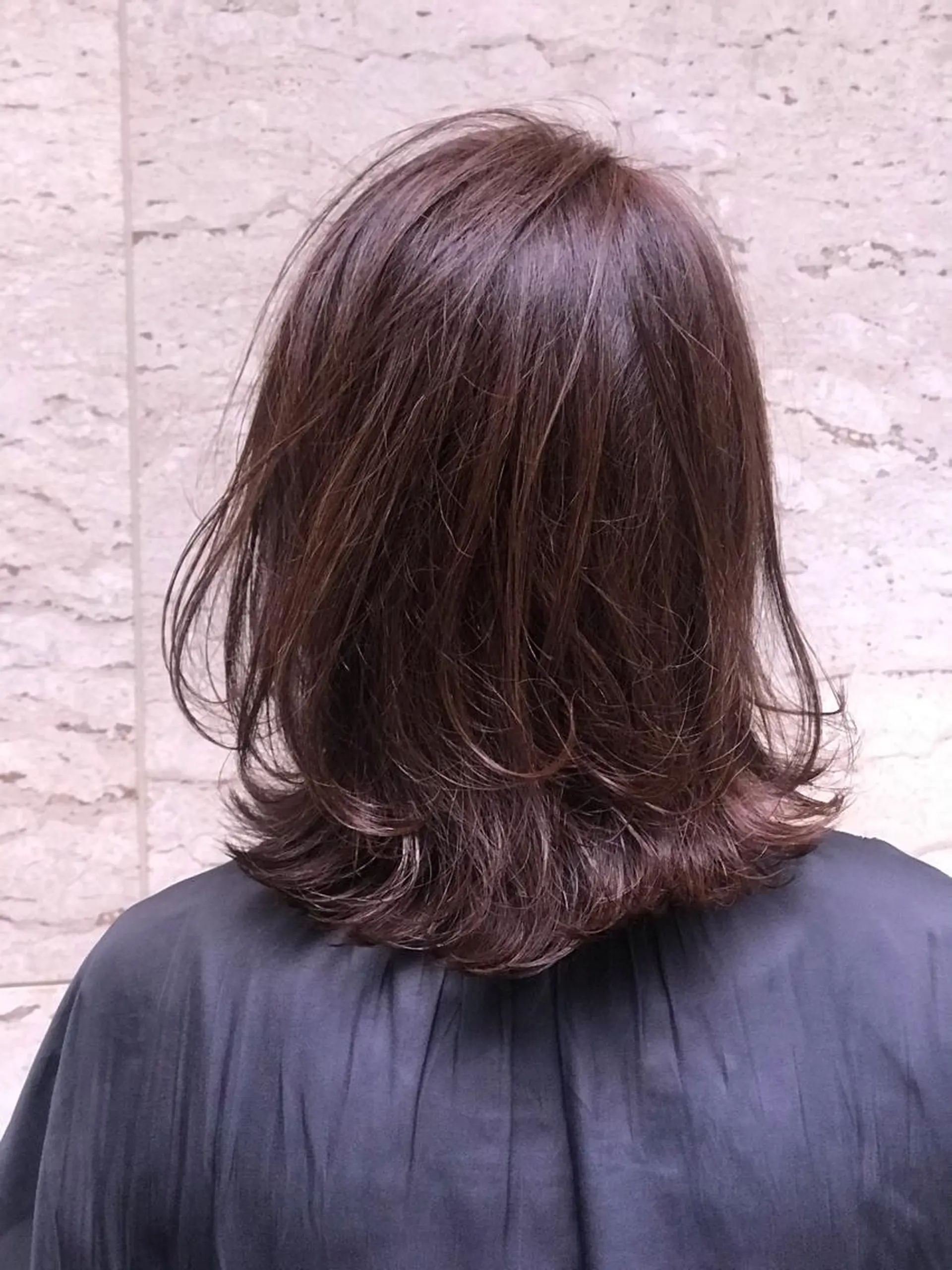 ミディアム ヘアアレンジ オリーブ/グレージュ 💐🤍理保のヘアスタイル