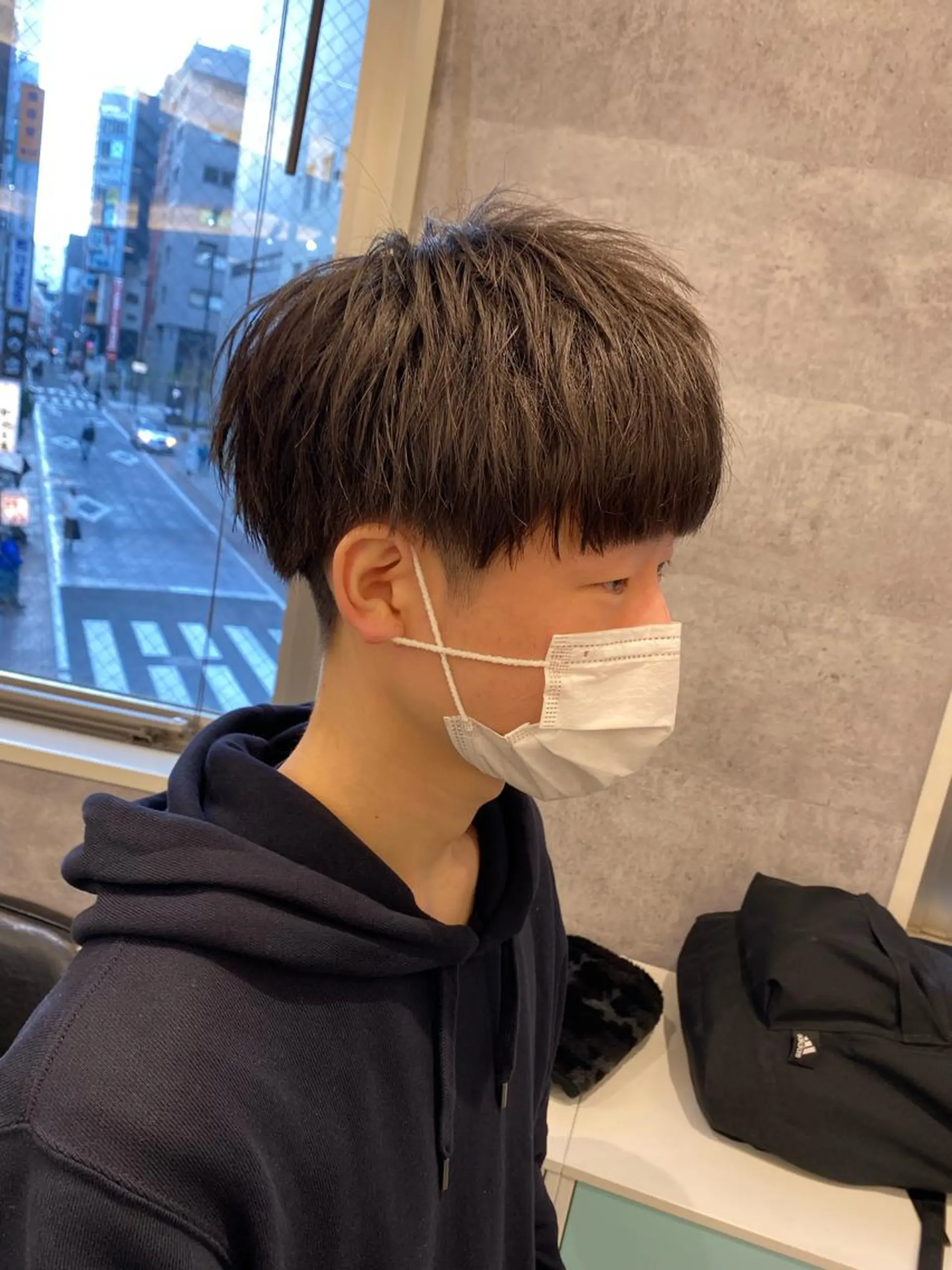 メンズ カット ヘアカラー パーマ CYAN by acoron .池袋所属・メンズパーマ職人 ユキハシのヘアスタイル