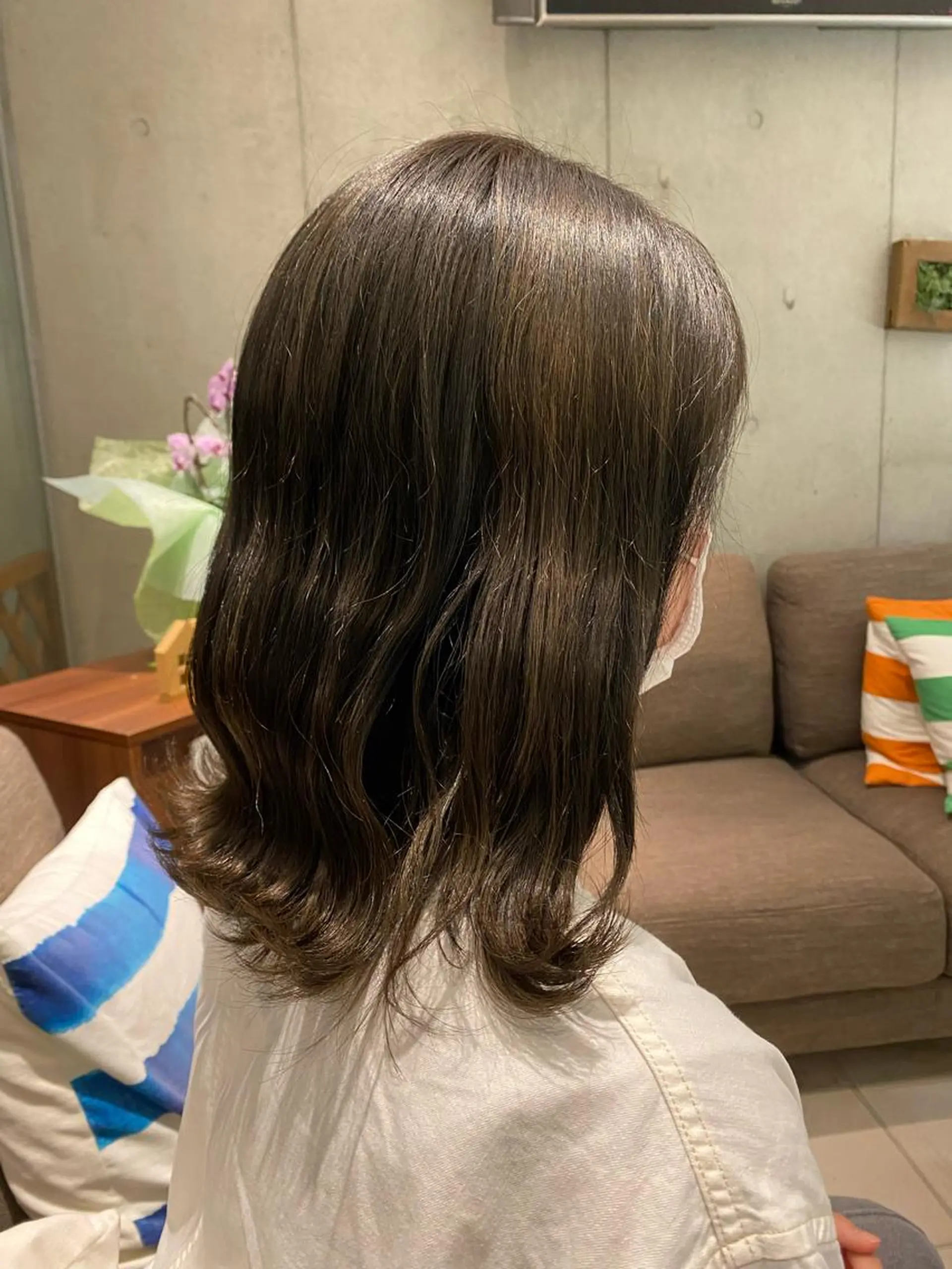 ミディアム ヘアカラー 鈴木 愛美☃のヘアスタイル