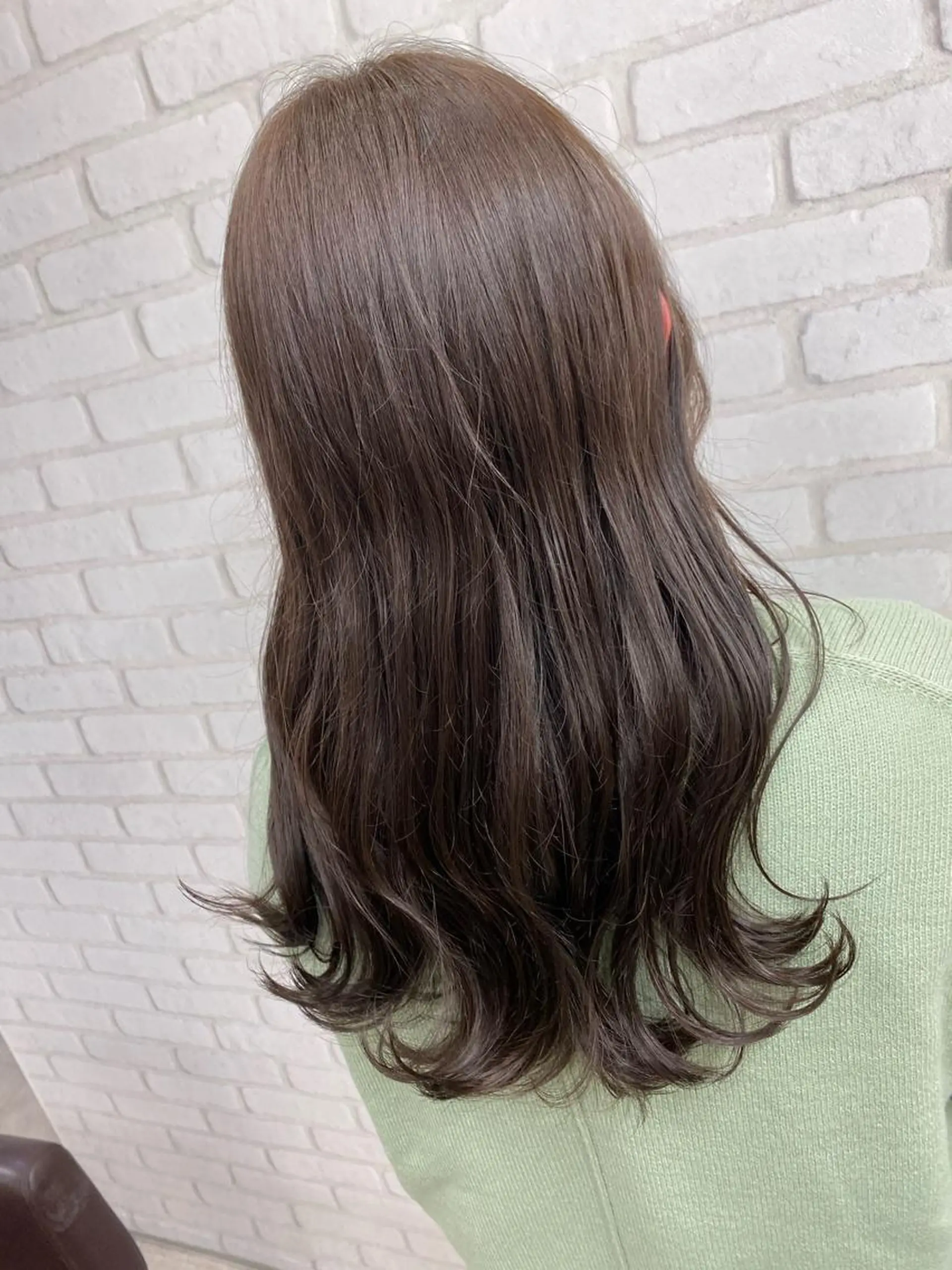 ミディアム ヘアカラー peg.hair所属・ブリーチカラー🫧 森　凪沙のヘアスタイル