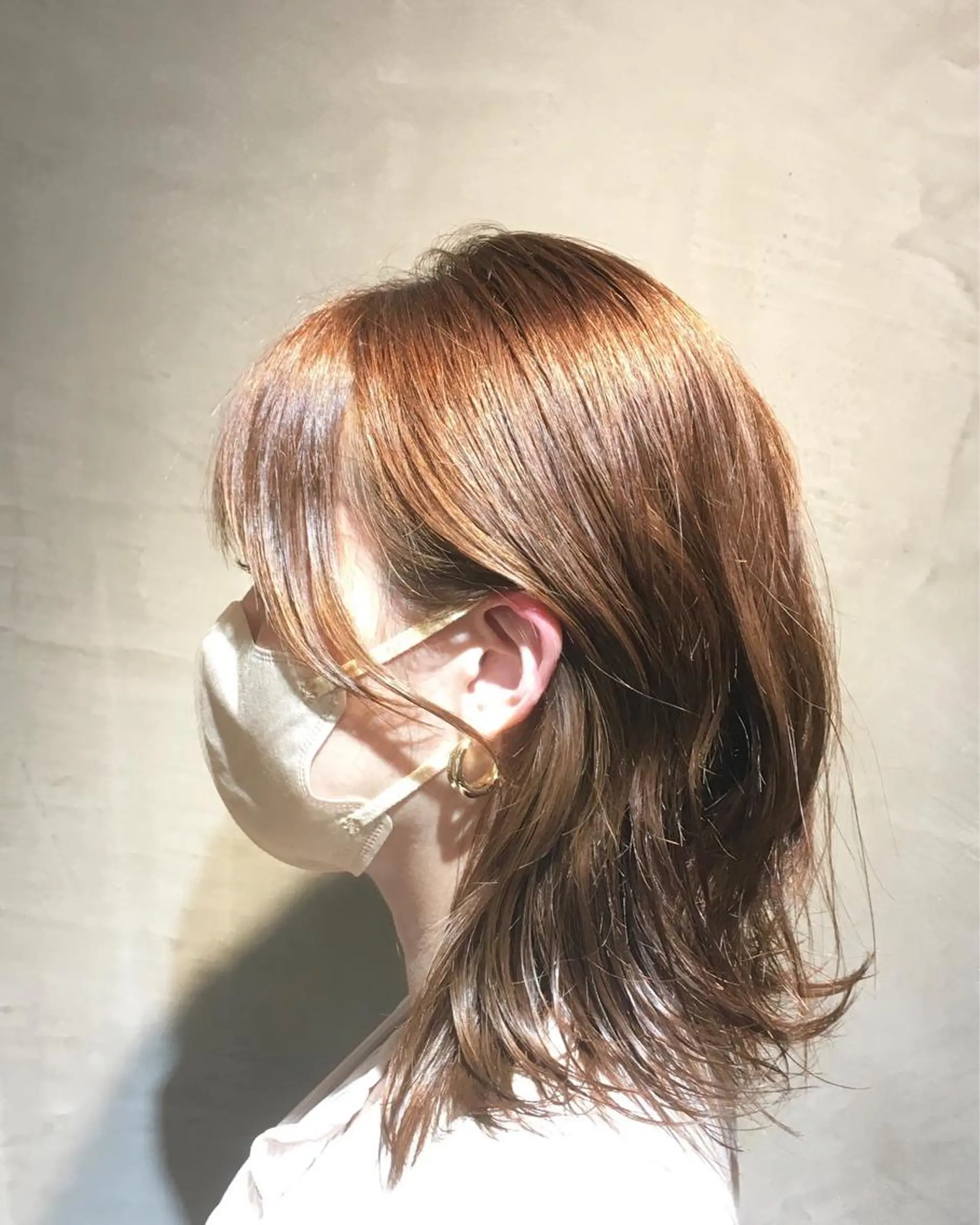 ミディアム カット ヘアカラー ヘッドスパ Grege所属・恵比寿/メンズ ／髪質改善🍃金丸のヘアスタイル