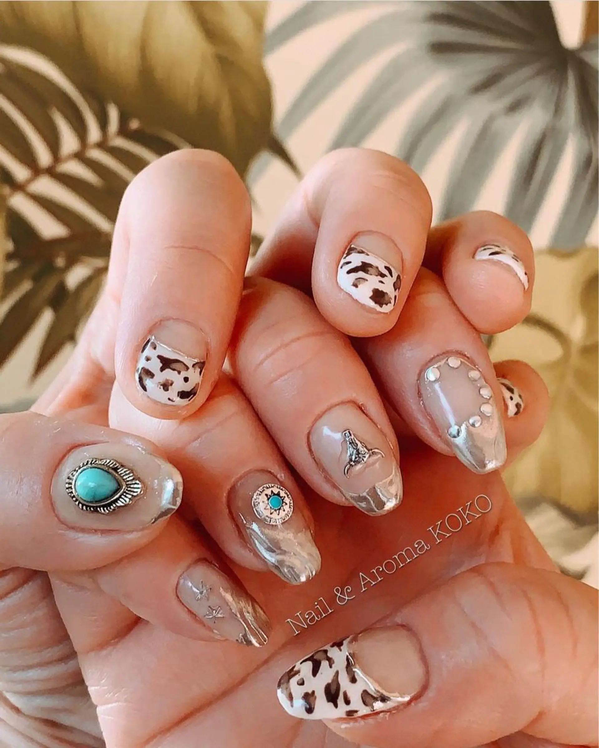 ネイル 持ち込み ハンドネイル Nail_Aroma KOKOのネイルデザイン